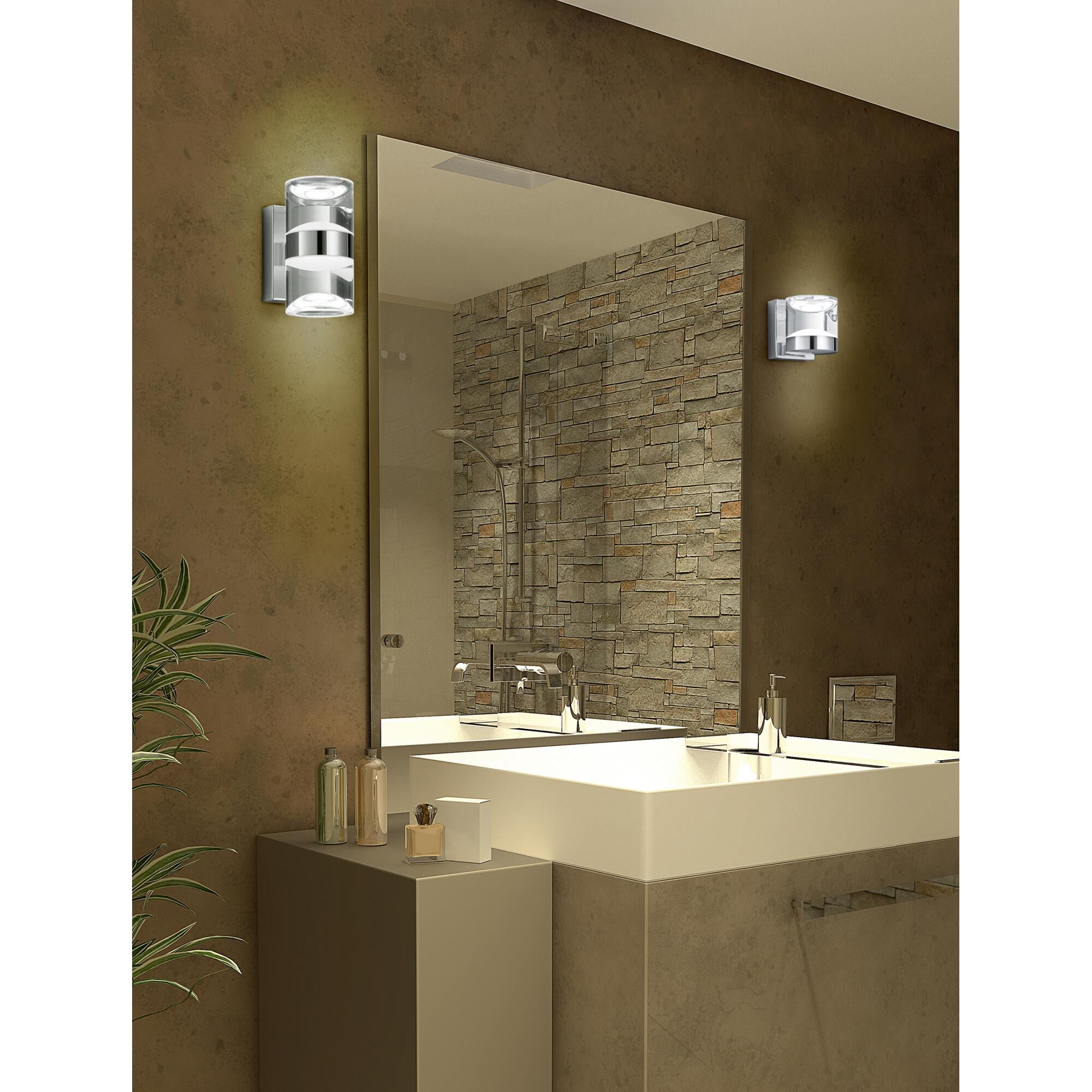 Shown in Chrome finish