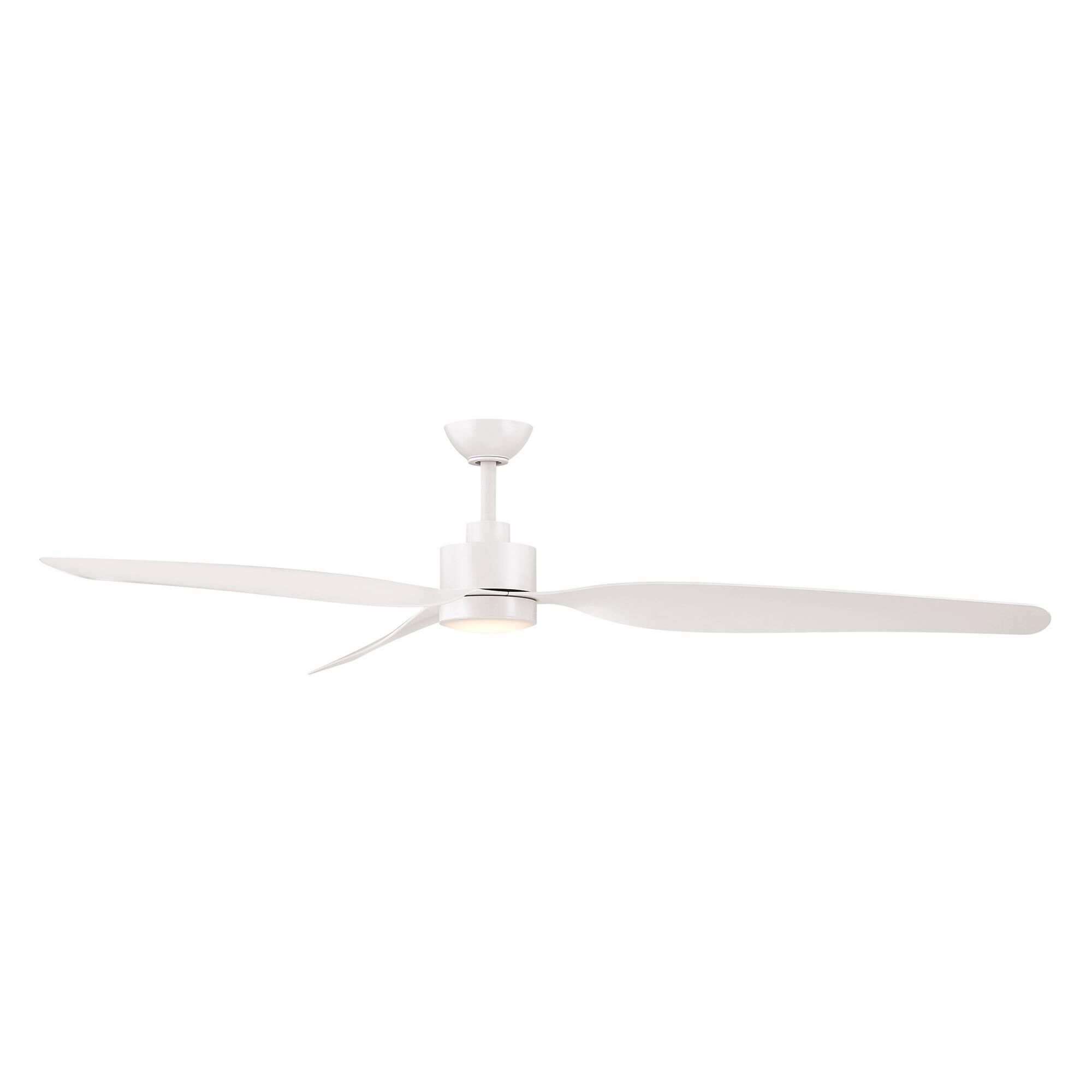 Shown in Flat White finish and Etched Lens glass