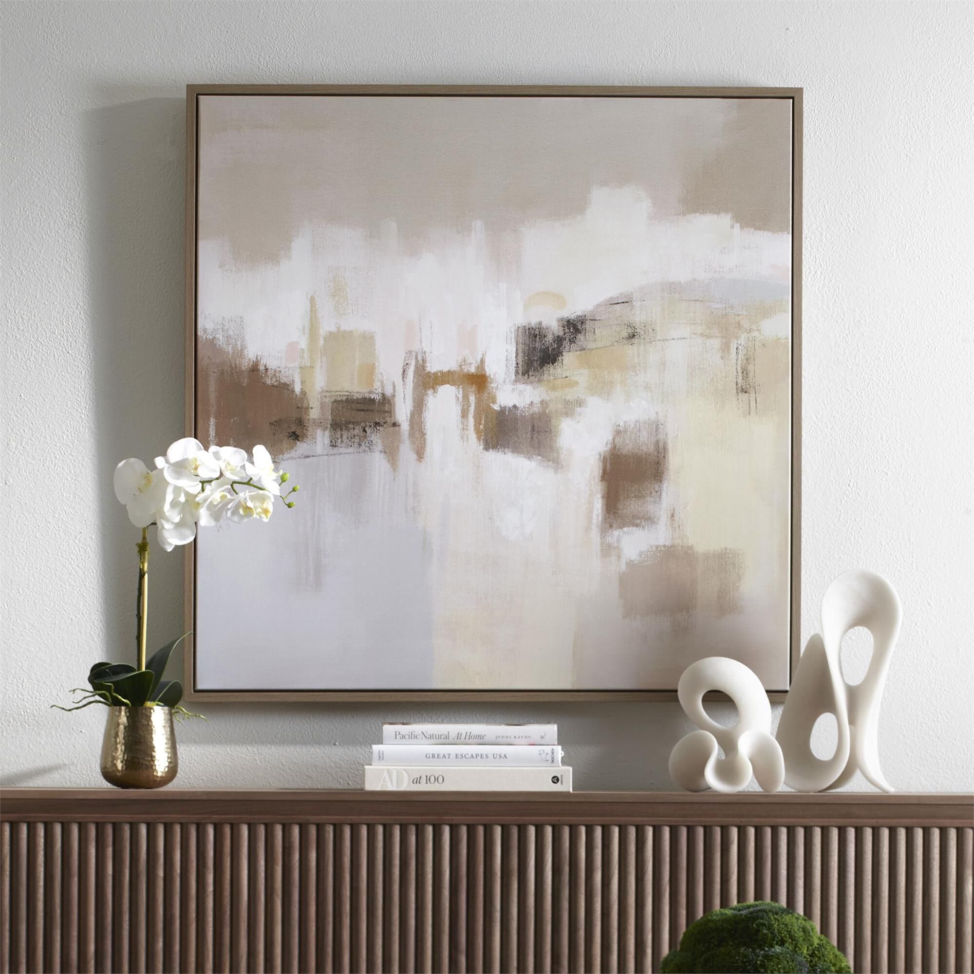 Uttermost Daybreak Framed Abstract Art Painting by Uttermost