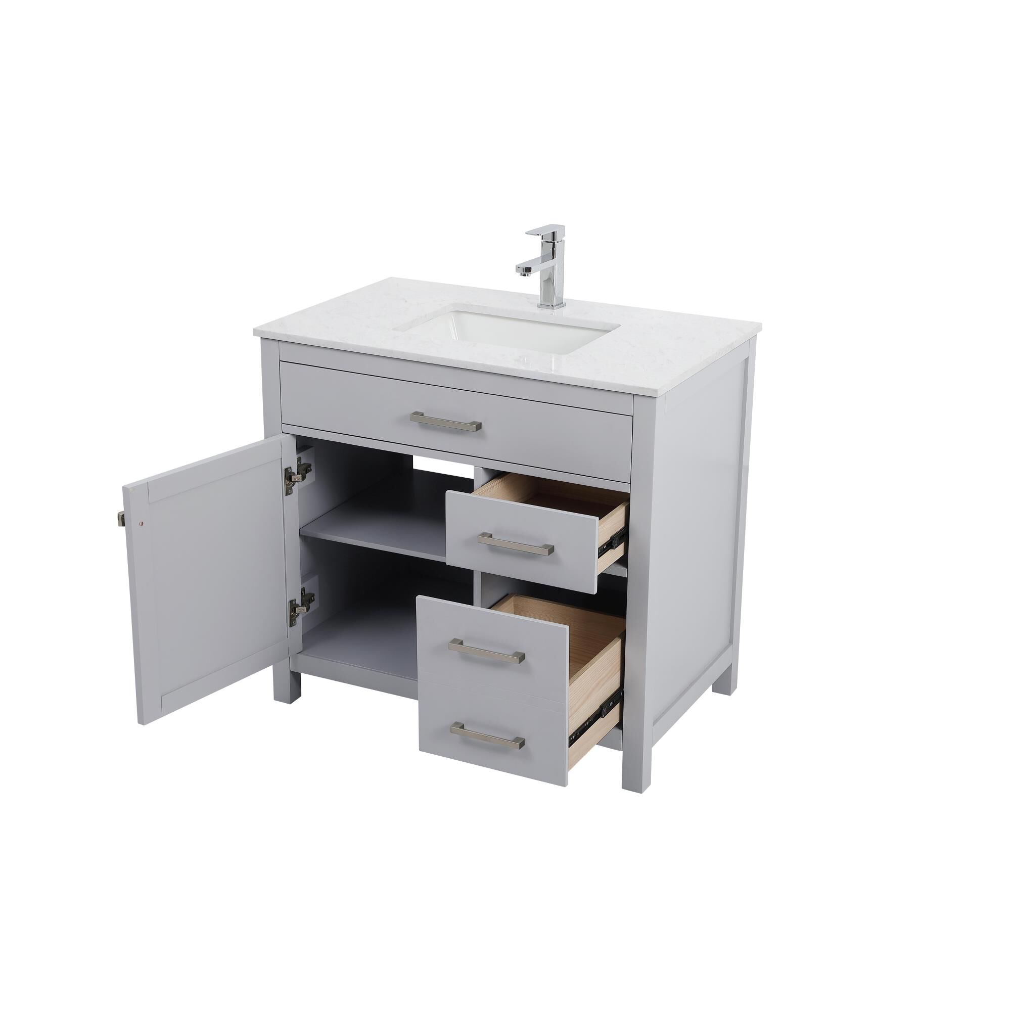 Lewis 36 Inch Bath Vanity by Elegant Decor