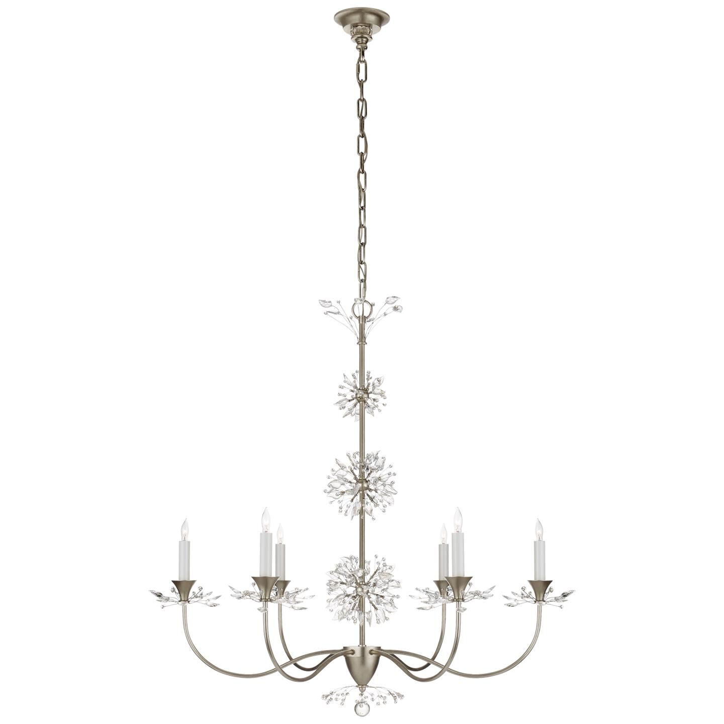 Julie Neill Aspra 30 Inch 6 Light Chandelier | Capitol Lighting