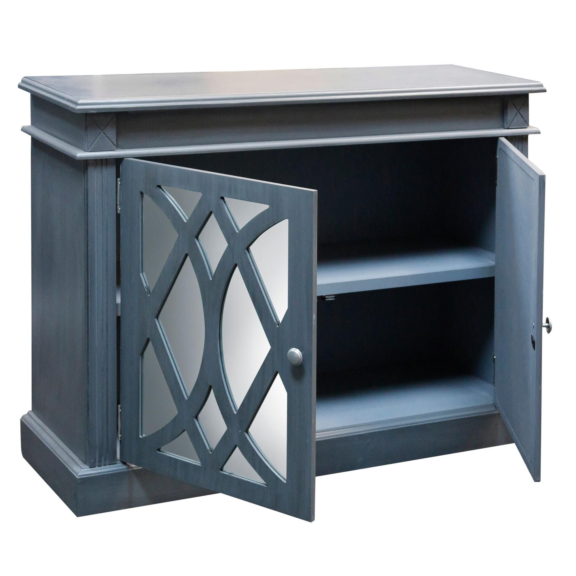 Bluegray Storage Cabinet by Stylecraft