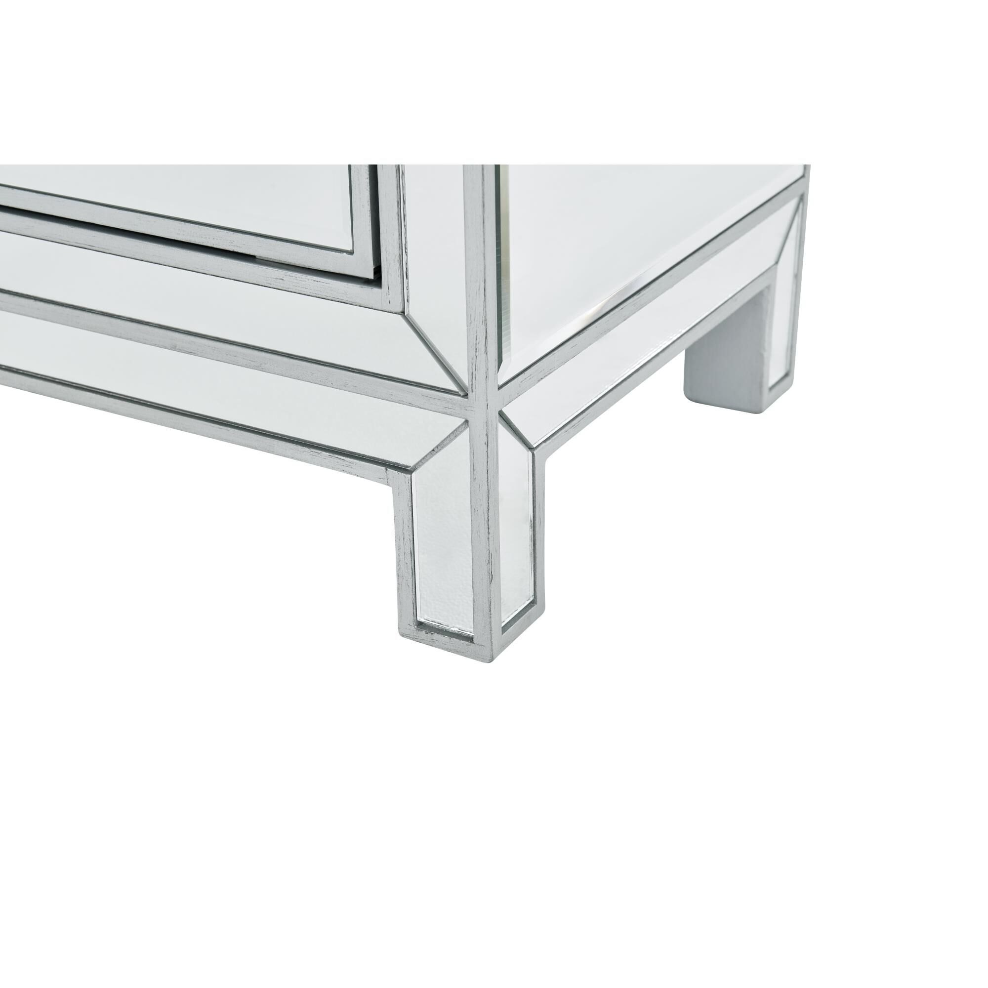 Shown in Antique Silver finish