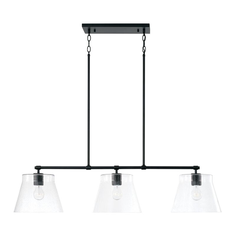 Baker 44 Inch 3 Light Linear Suspension Light by Homeplace by Capital Lighting Fixture Company
