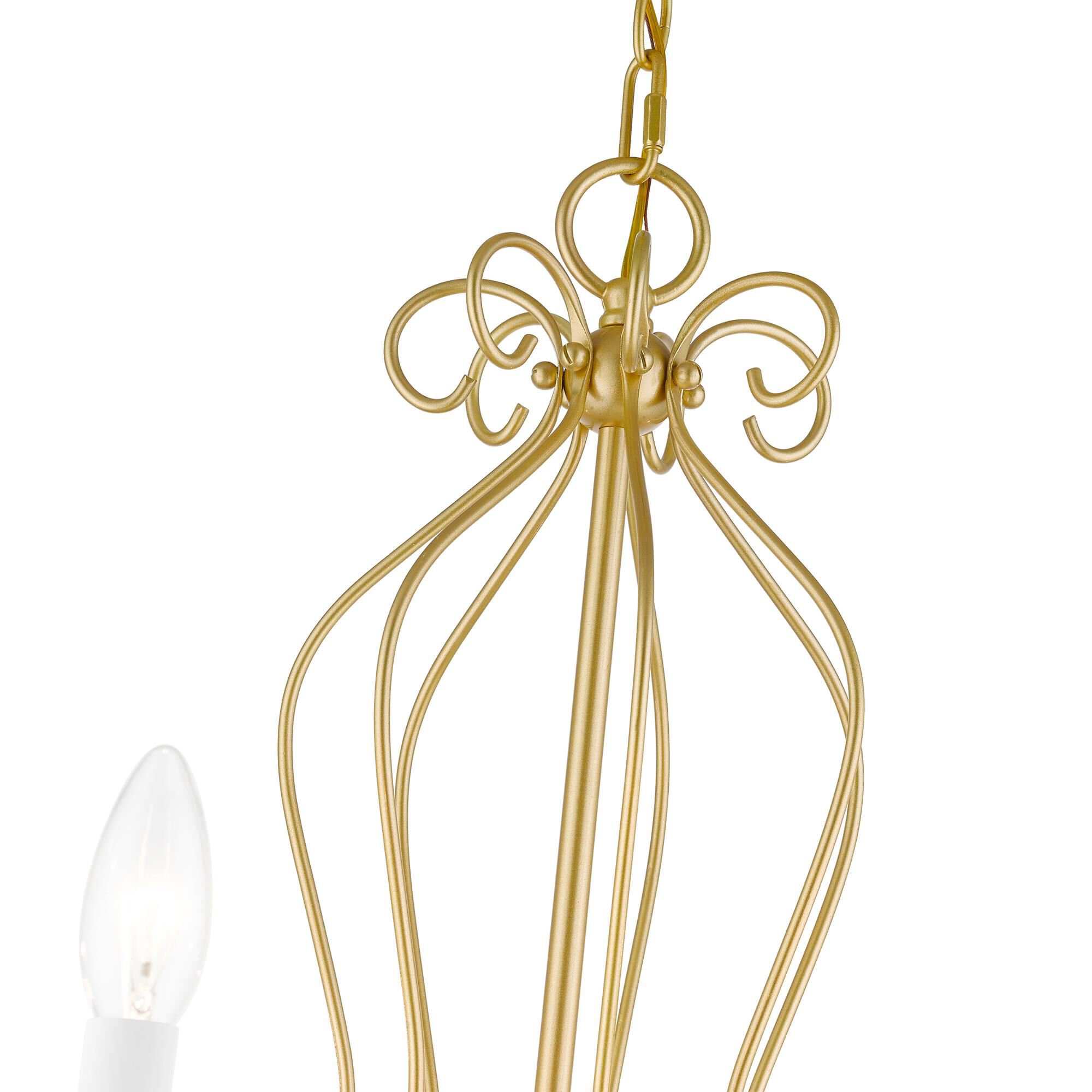 Shown in Soft Gold finish