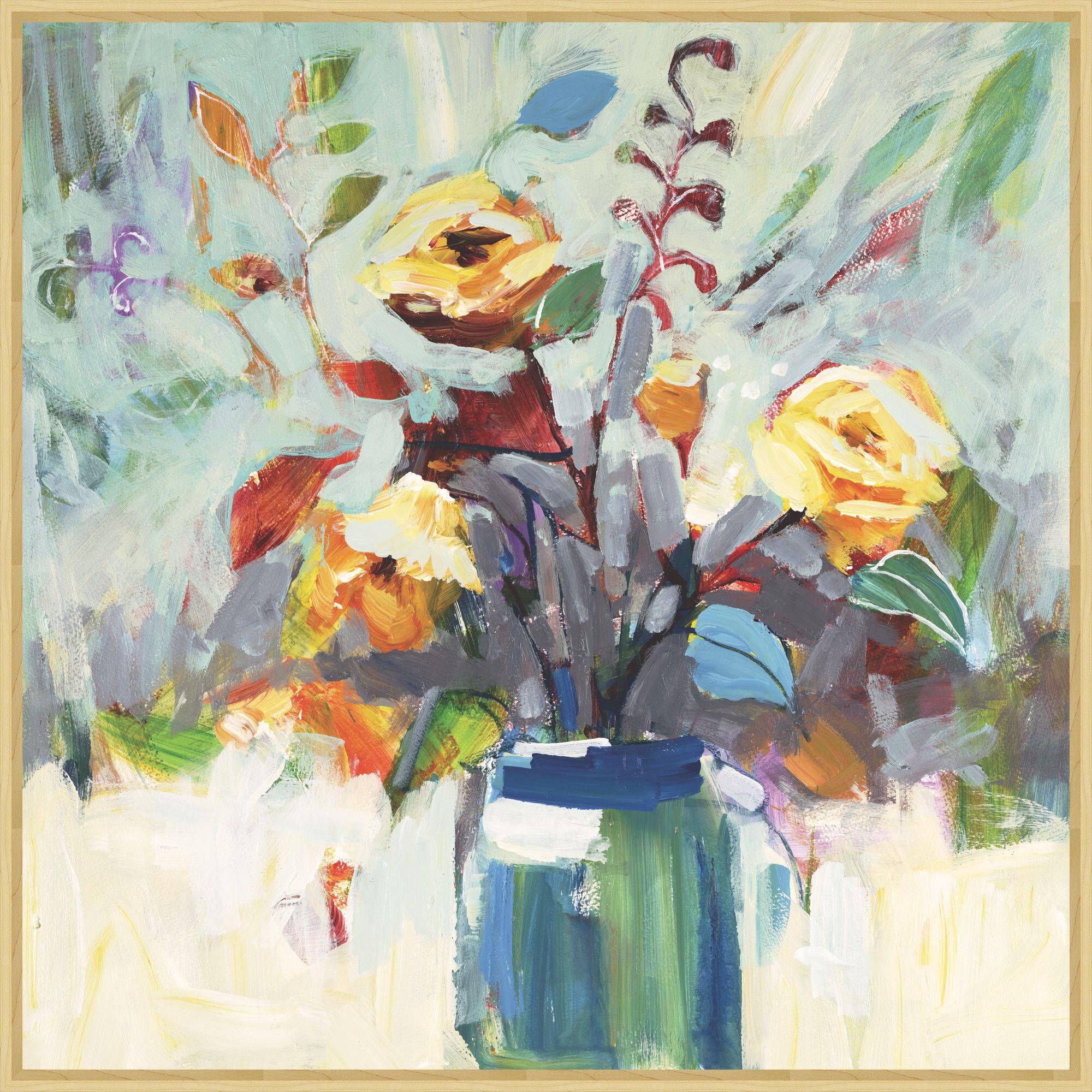 Studio L57 Impressions Exuberant Bouqet Print by LEVEL57