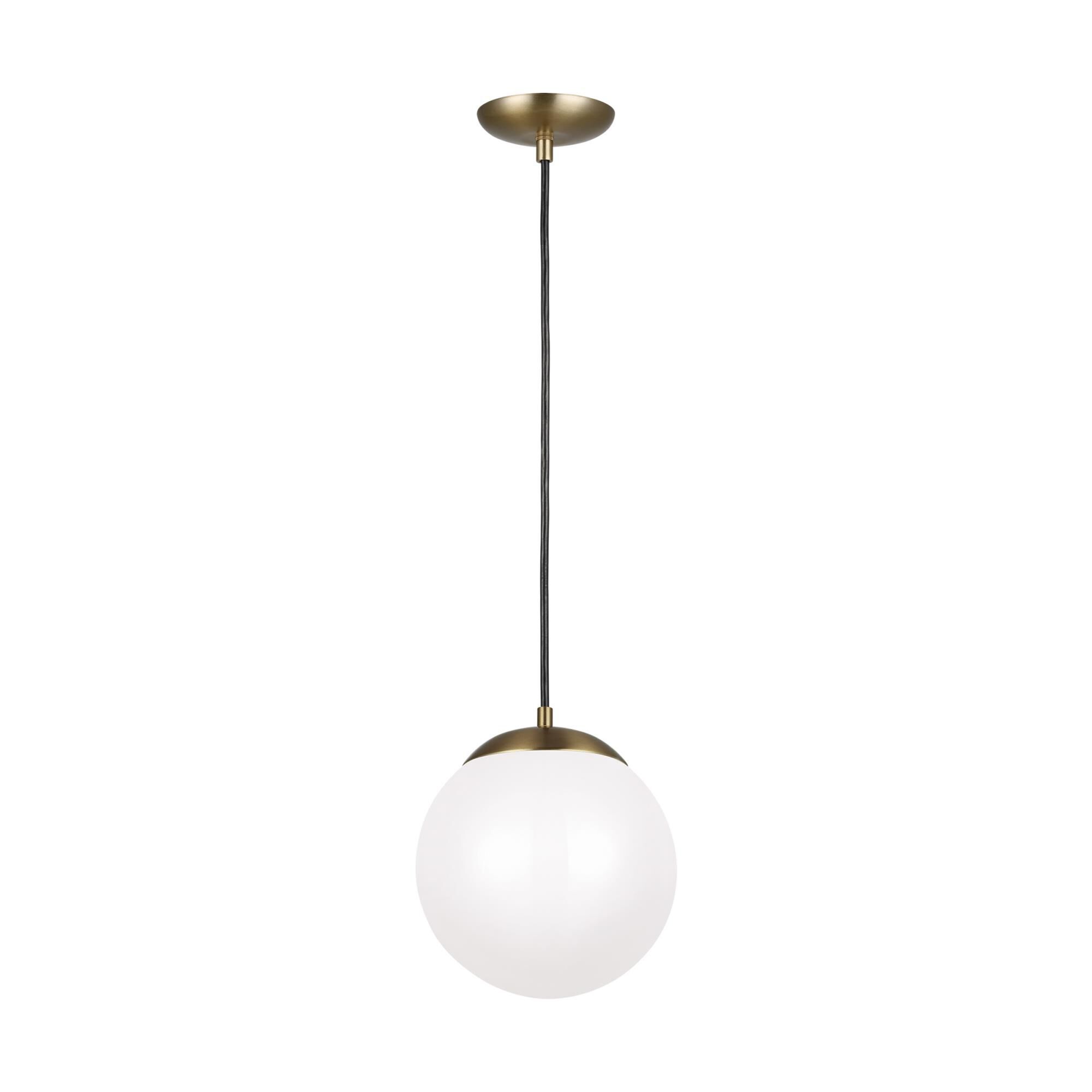 Shown in Satin Bronze finish and Smooth White glass