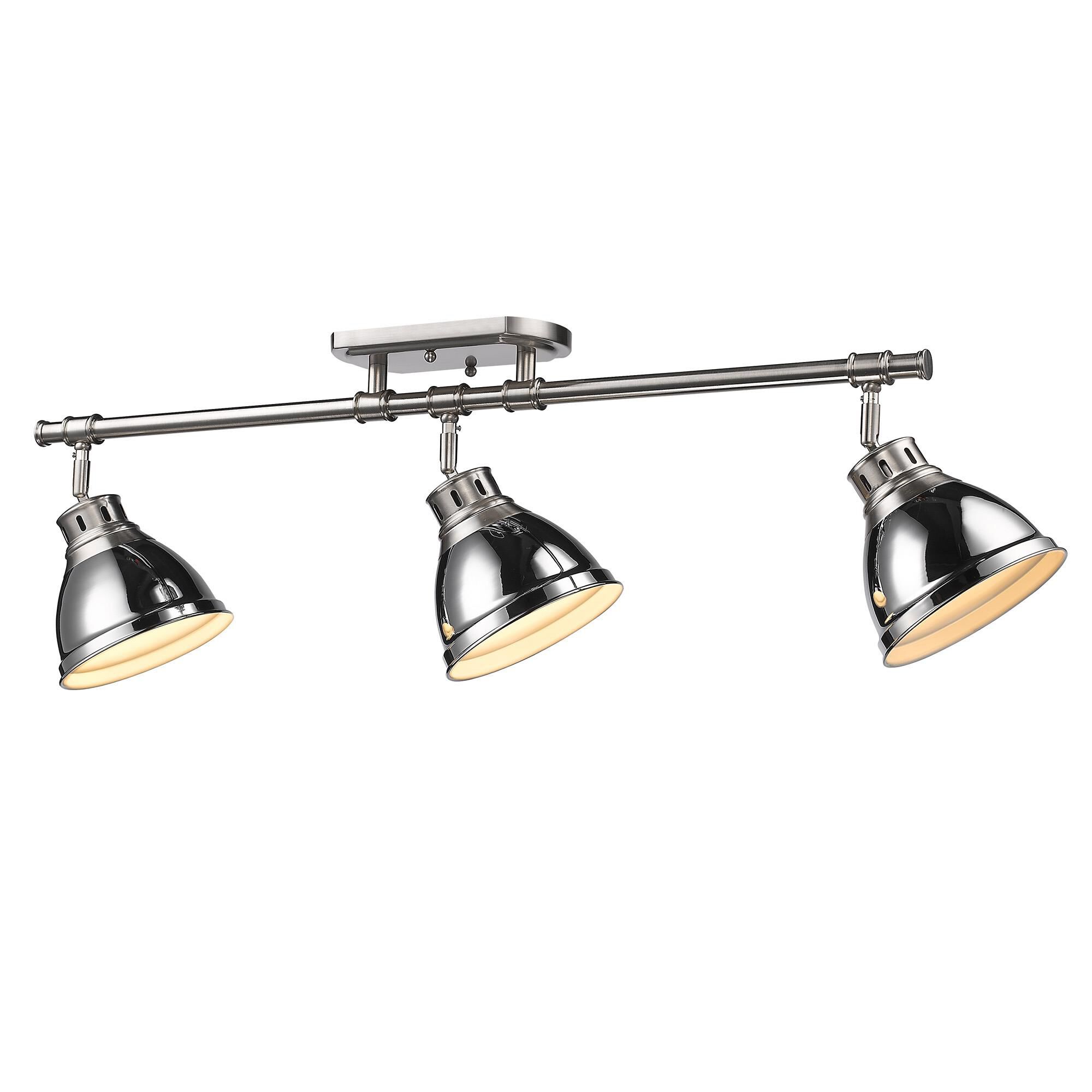 Duncan 35 Inch Track Lighting Kit by Golden Lighting