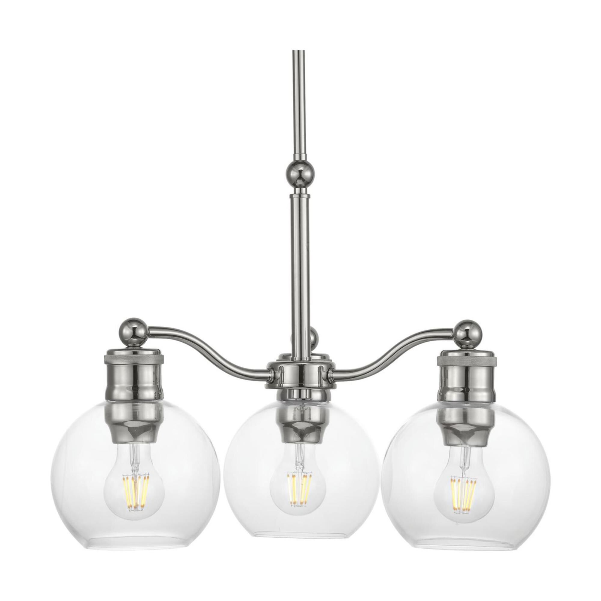 Hansford 21 Inch 3 Light Mini Chandelier by Progress Lighting