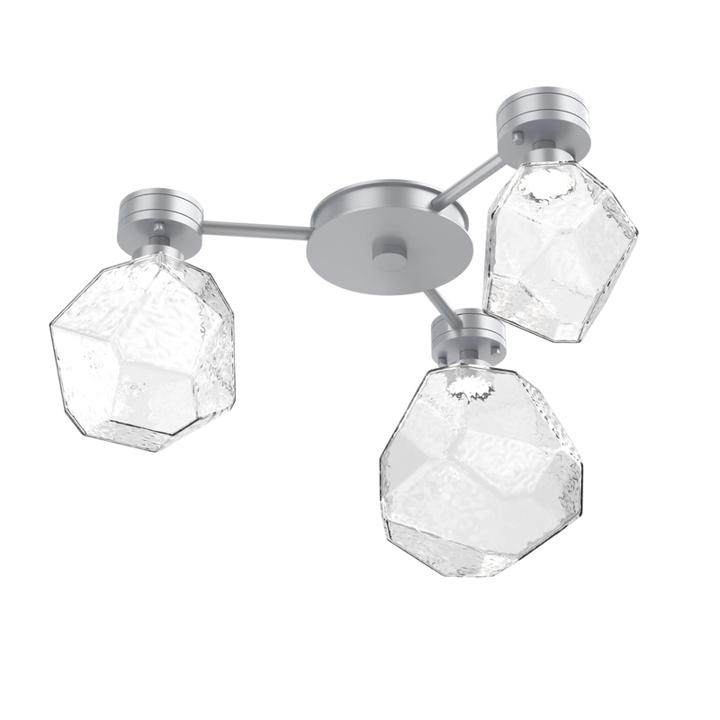 Levi Wilson Gem 24 Inch Semi Flush Mount by Hammerton Studio