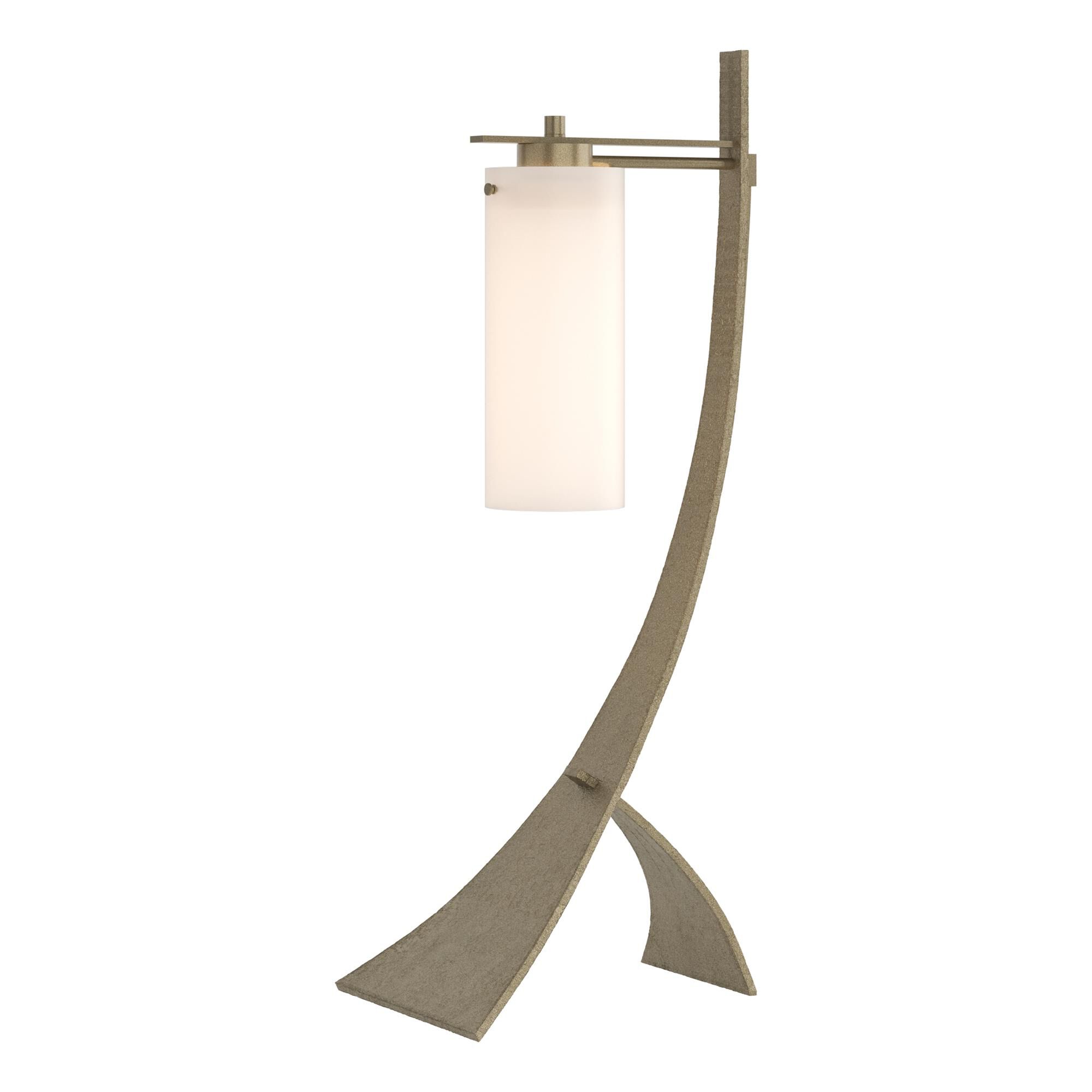 Shown in Soft Gold finish and Opal  glass