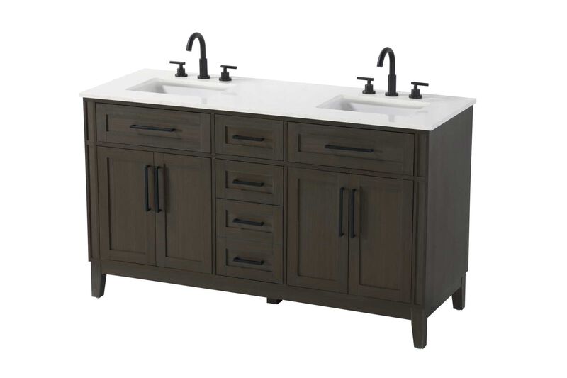 Virginia 22 Inch Bath Vanity Cabinet by Elegant Decor