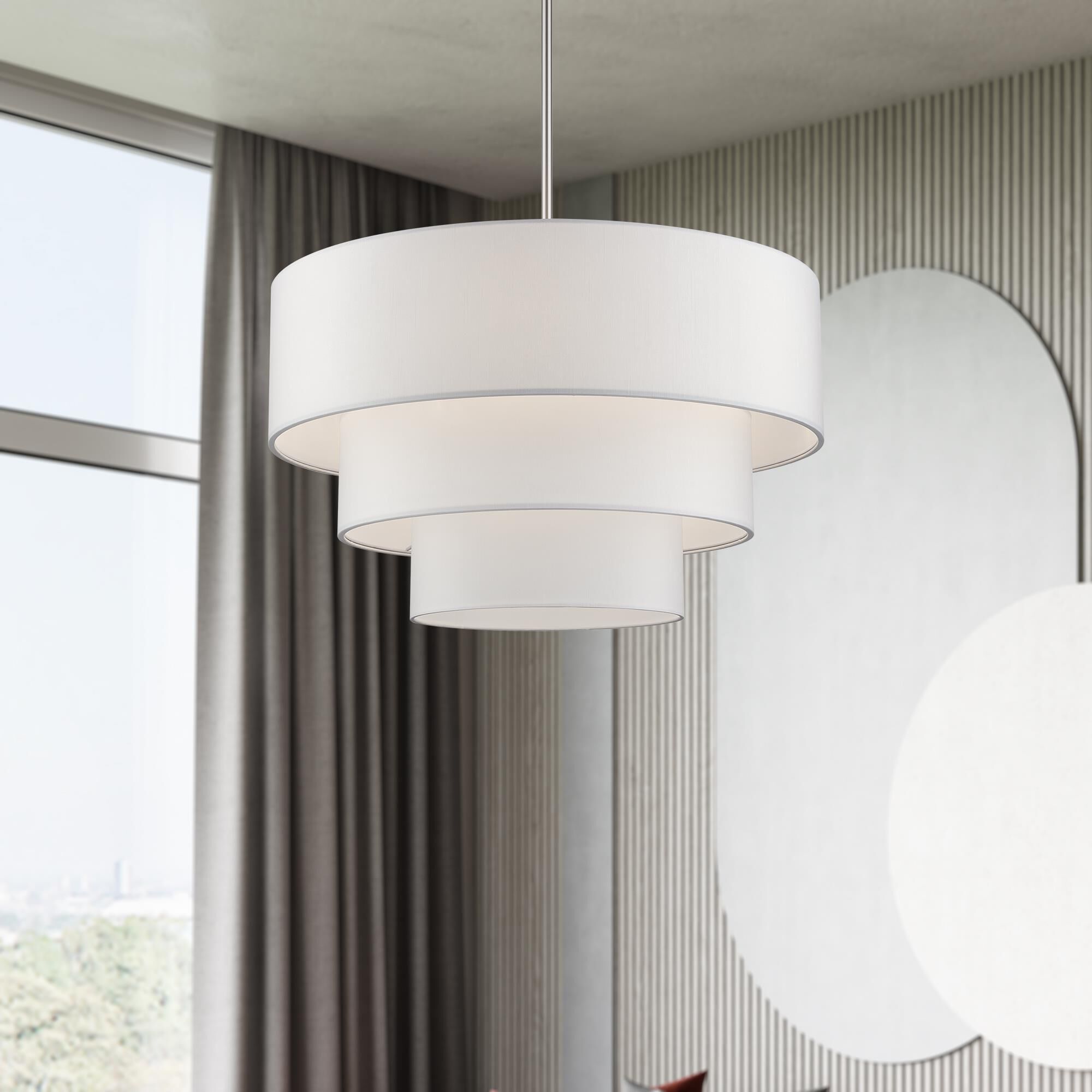 Manorwood 28 Inch Chandelier by Livex Lighting