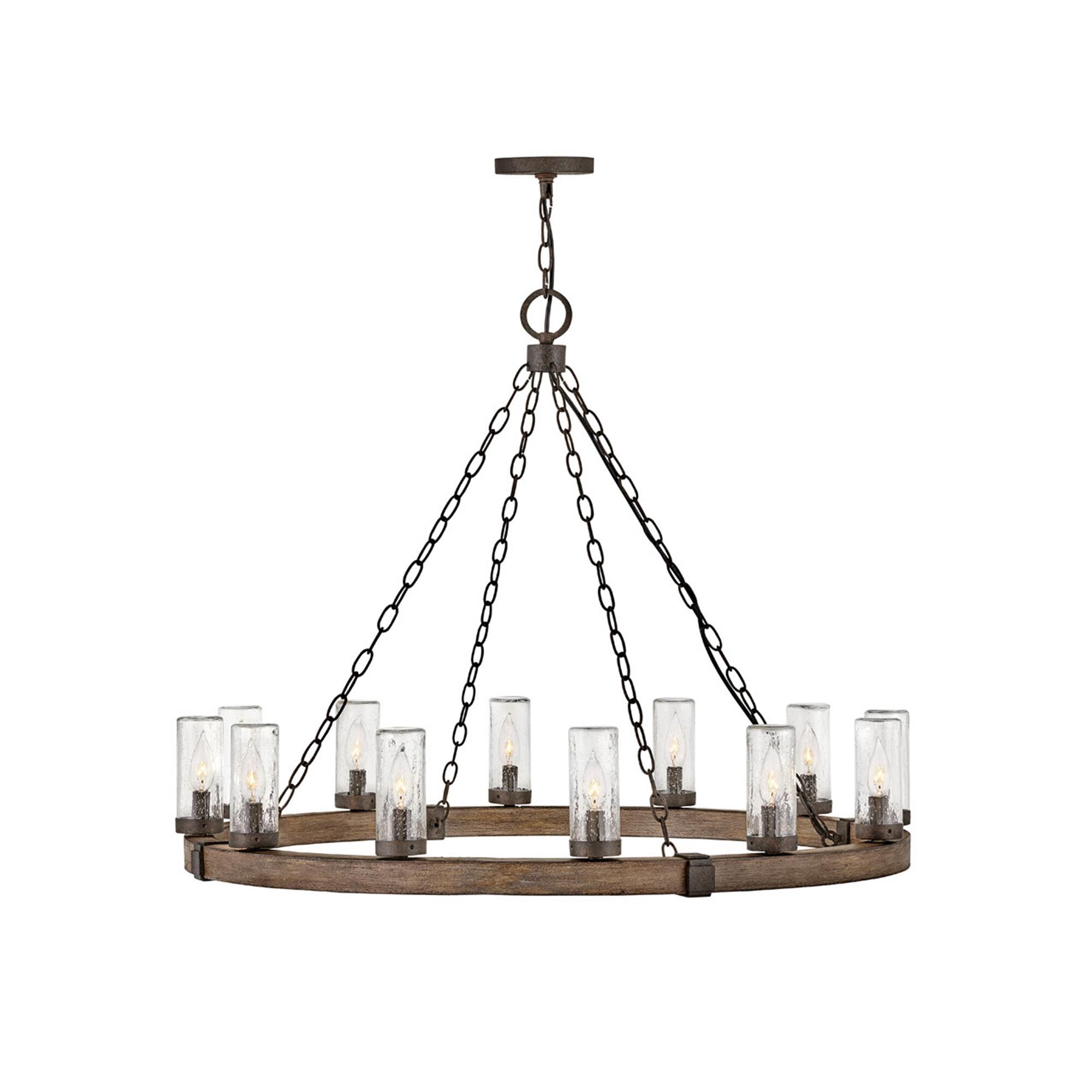 Sawyer 38 Inch Outdoor Hanging Lantern,