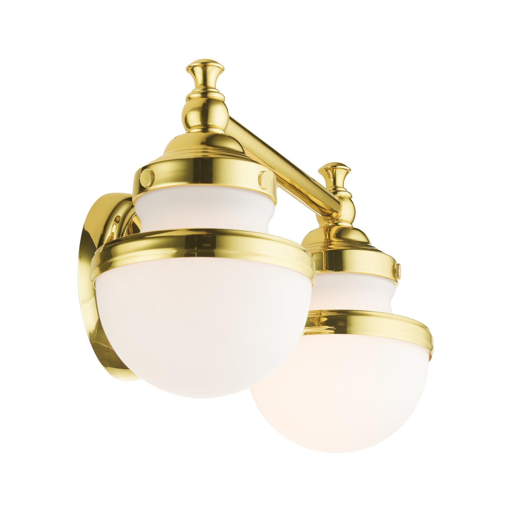 Oldwick 15 Inch 2 Light Bath Vanity Light by Livex Lighting