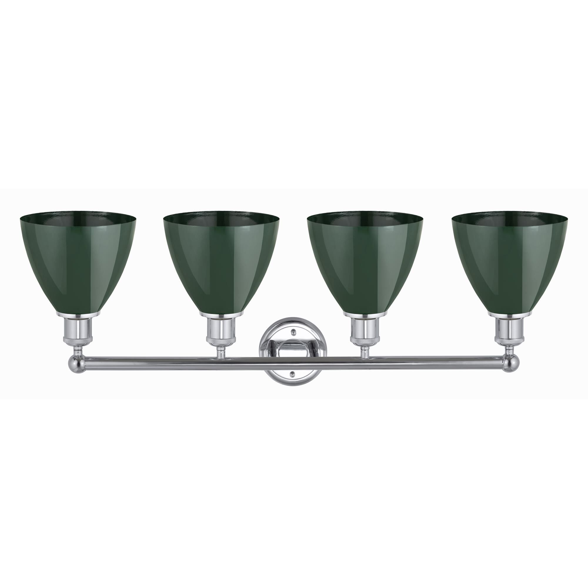 Shown in Polished Chrome finish and Green shade