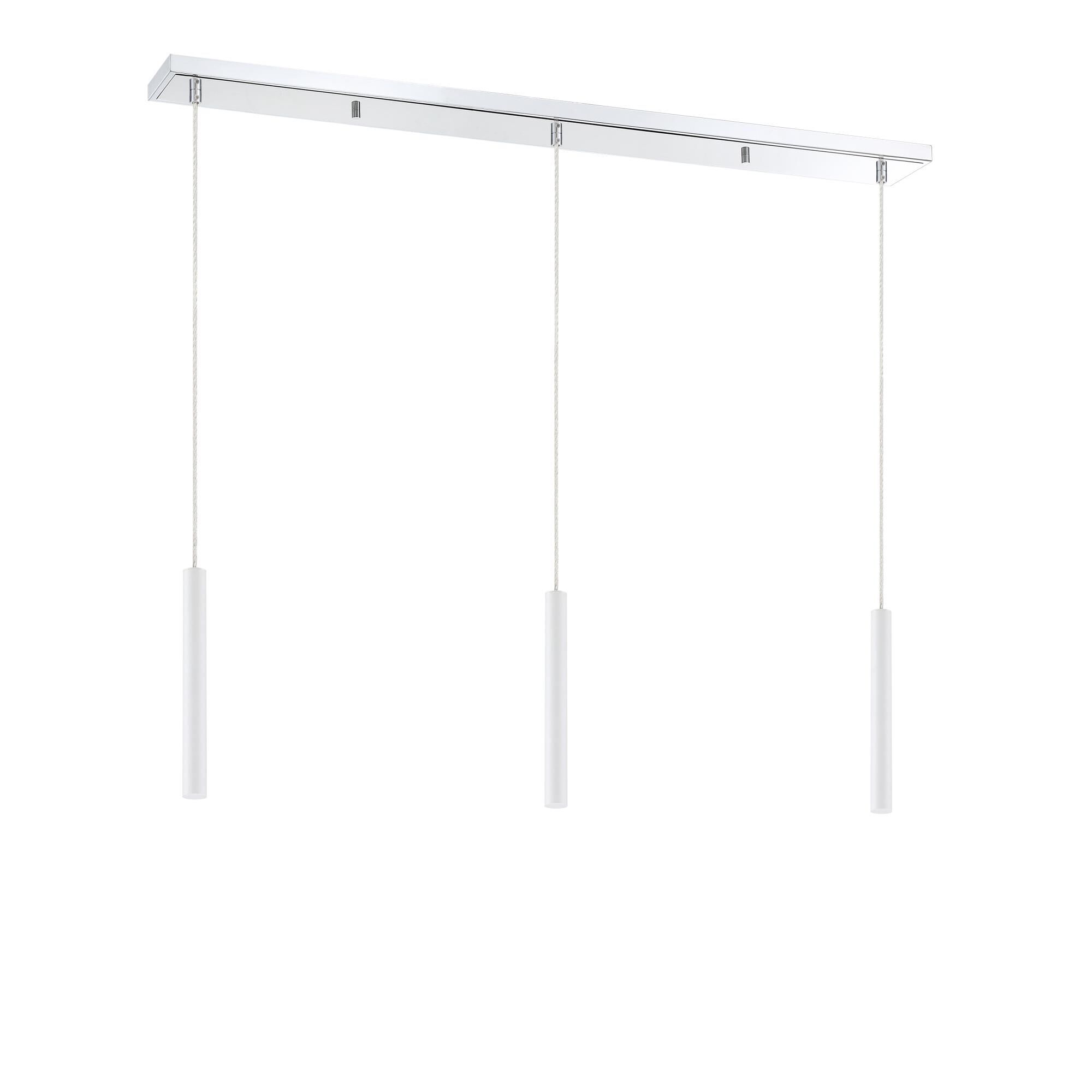 Forest 46 Inch 3 Light LED Linear Suspension Light by Z-Lite