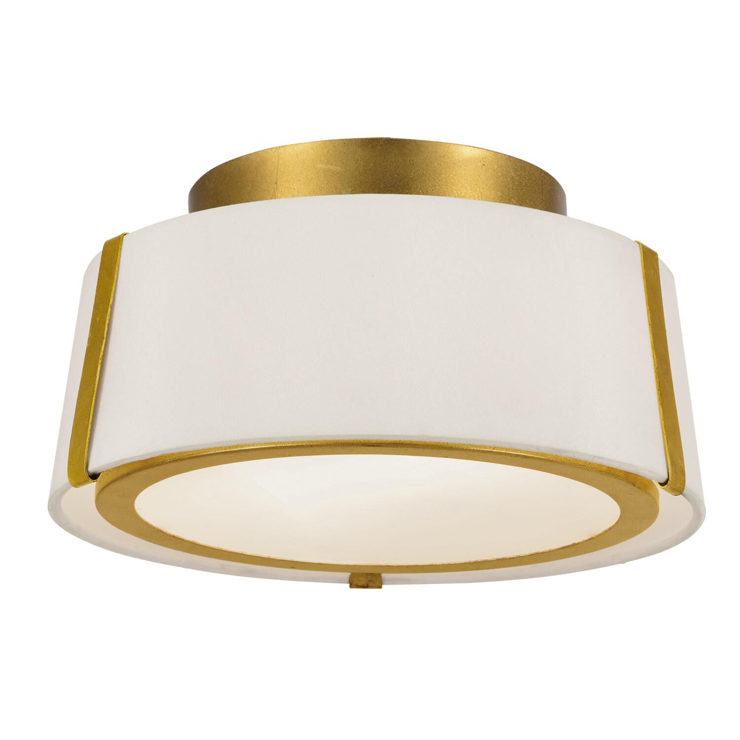 Fulton 12 Inch 2 Light Semi Flush Mount by Crystorama