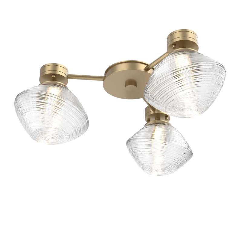 Levi Wilson Mesa 24 Inch Semi Flush Mount by Hammerton Studio