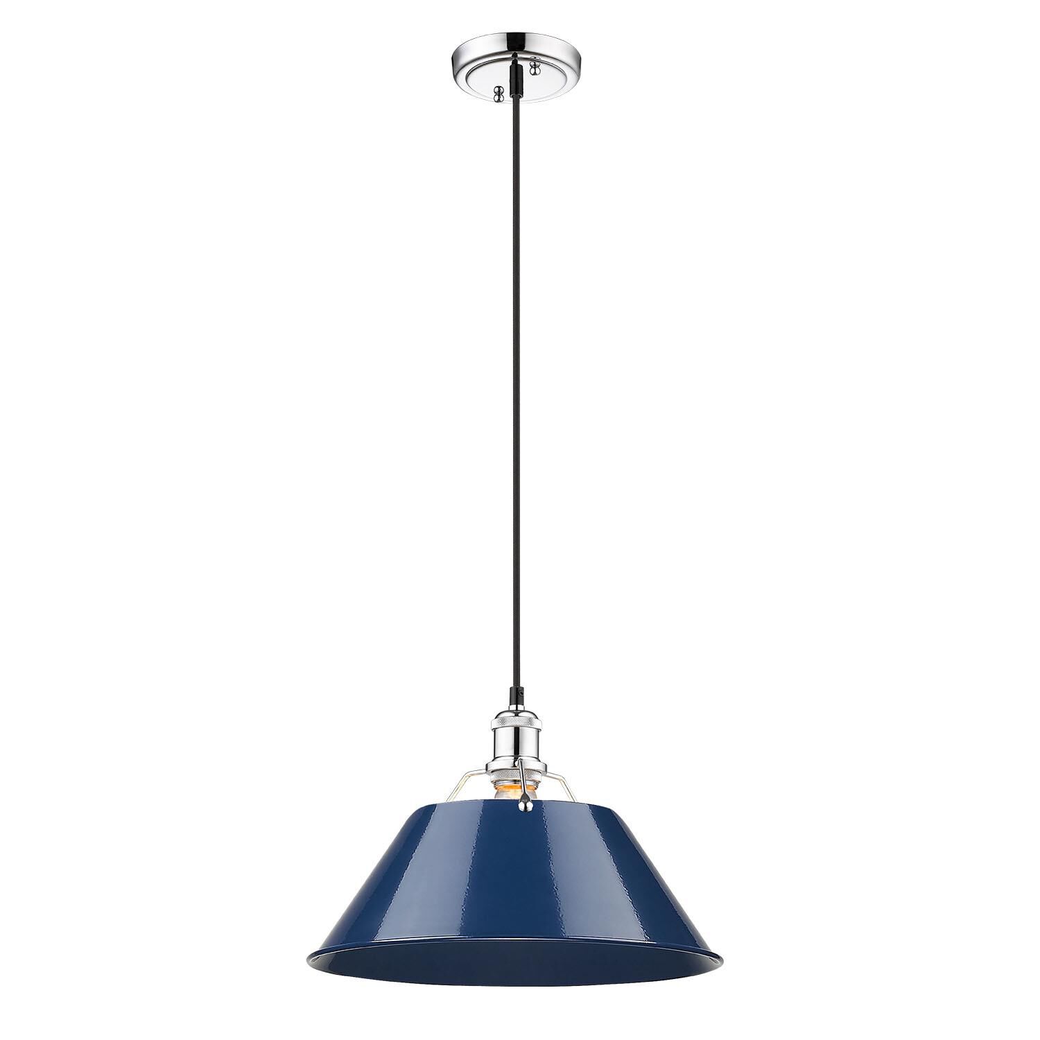 Orwell 14 Inch Large Pendant by Golden Lighting