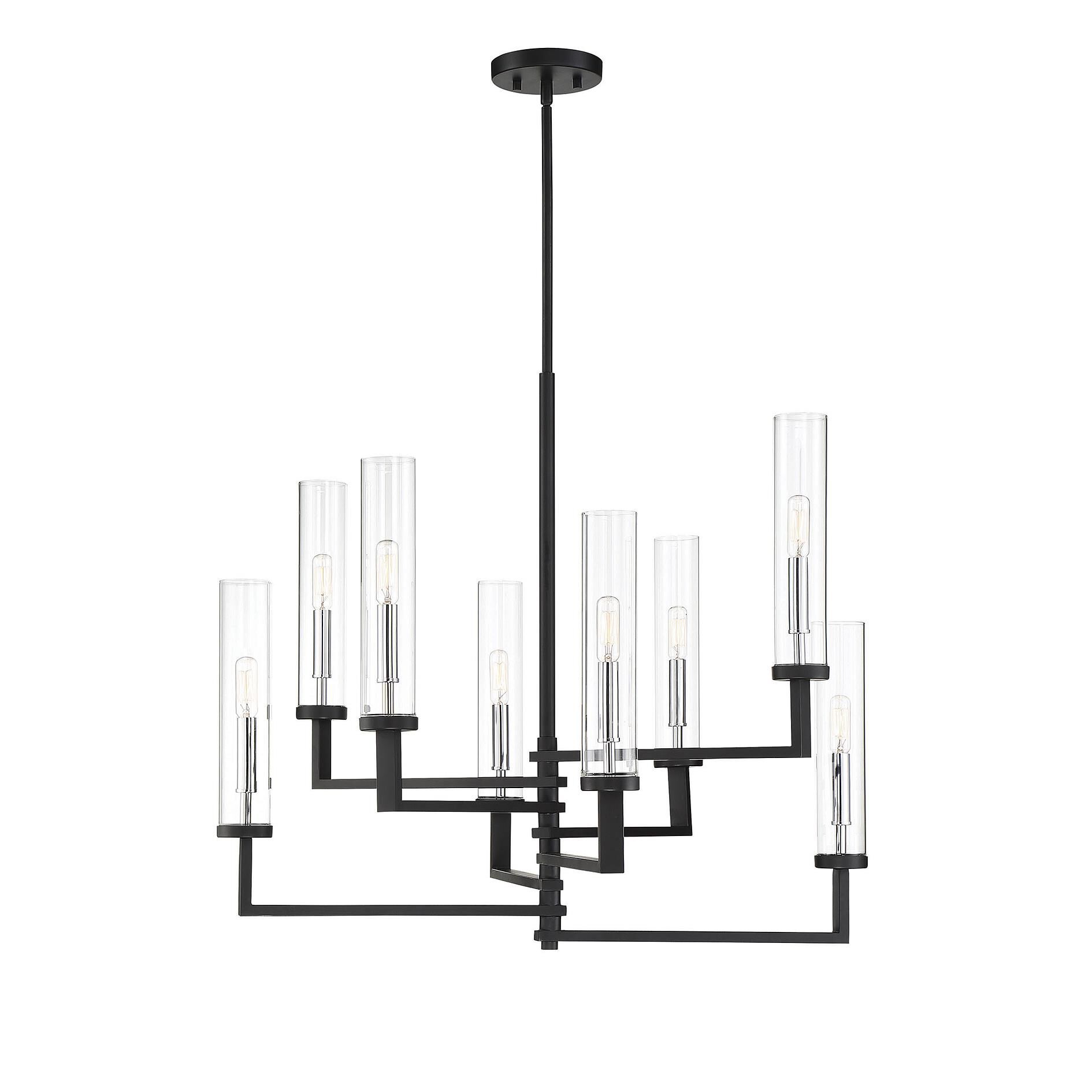 Folsom 28 Inch 8 Light Chandelier by Savoy House