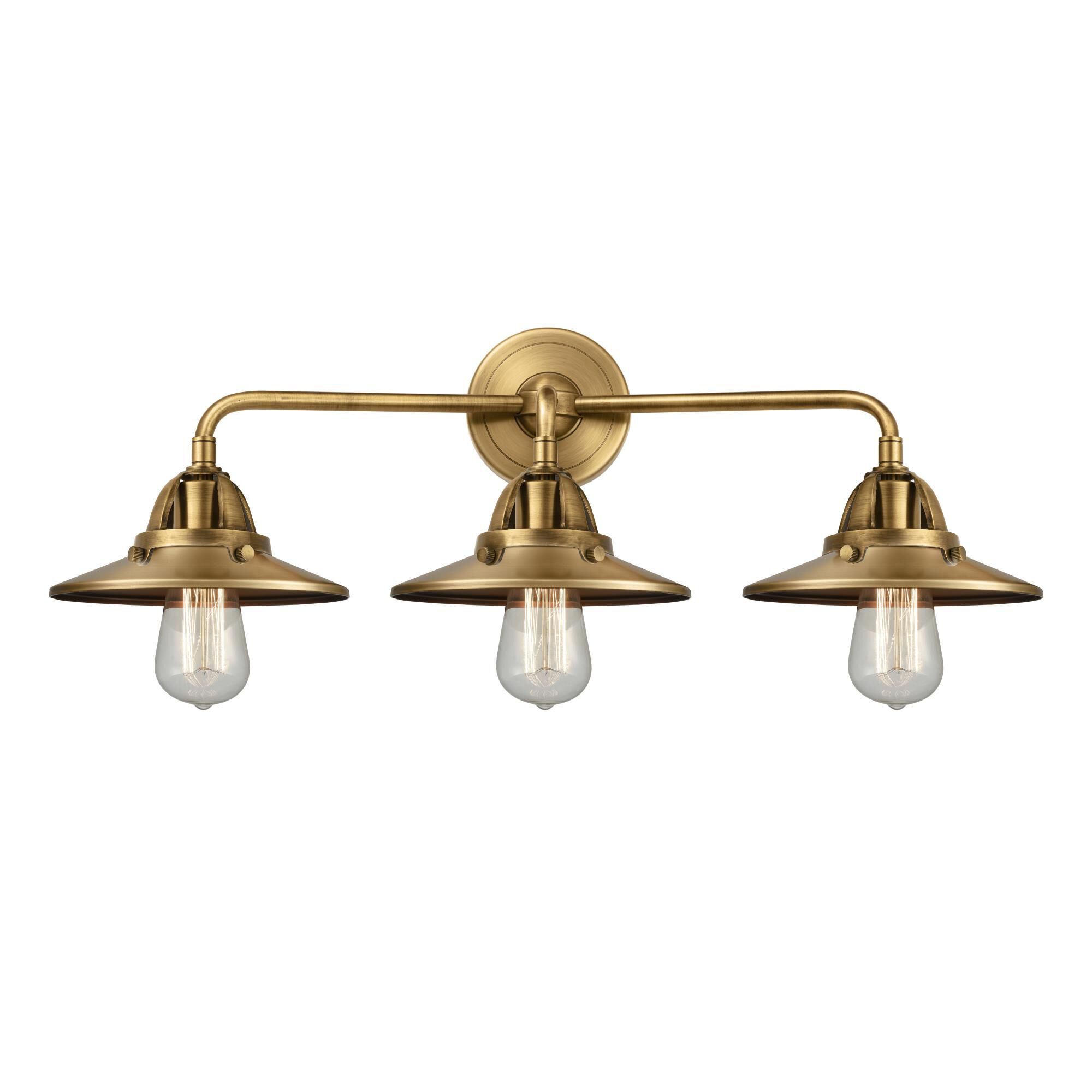 Bruno Marashlian Railroad 26 Inch 3 Light Bath Vanity Light by Innovations Lighting