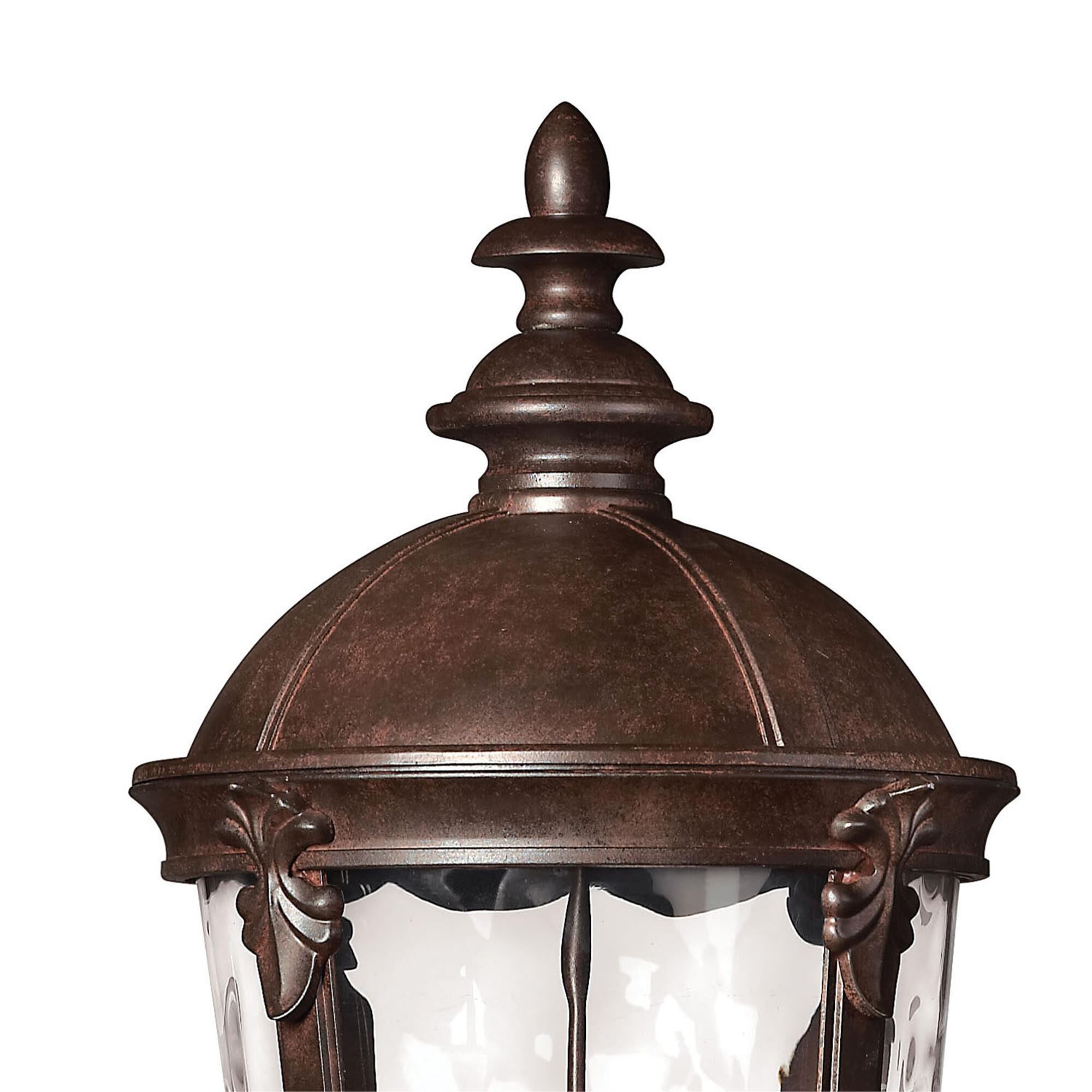 Shown in River Rock finish and Clear Water glass