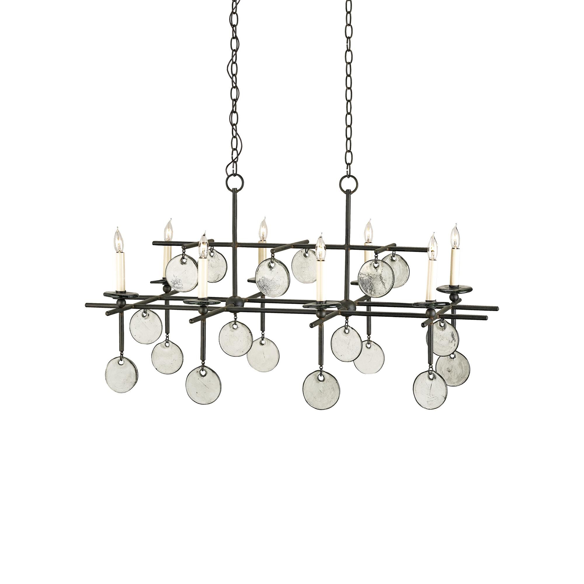 Shown in Old Iron-Recycled Glass finish