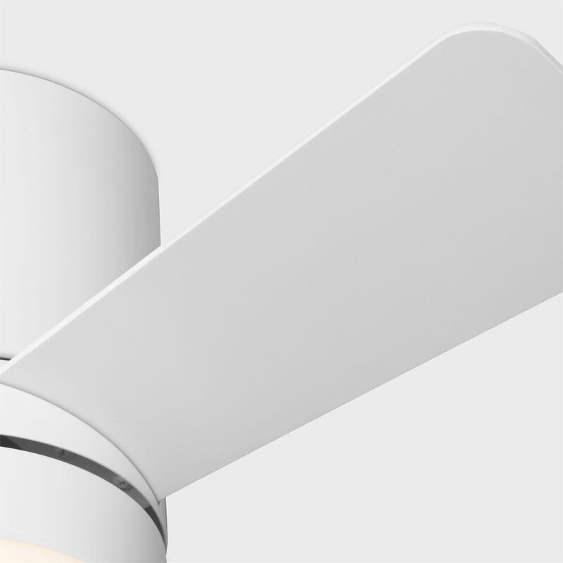 Era Hugger 32 Inch Flush Mount Fan with Light Kit by Generation Lighting