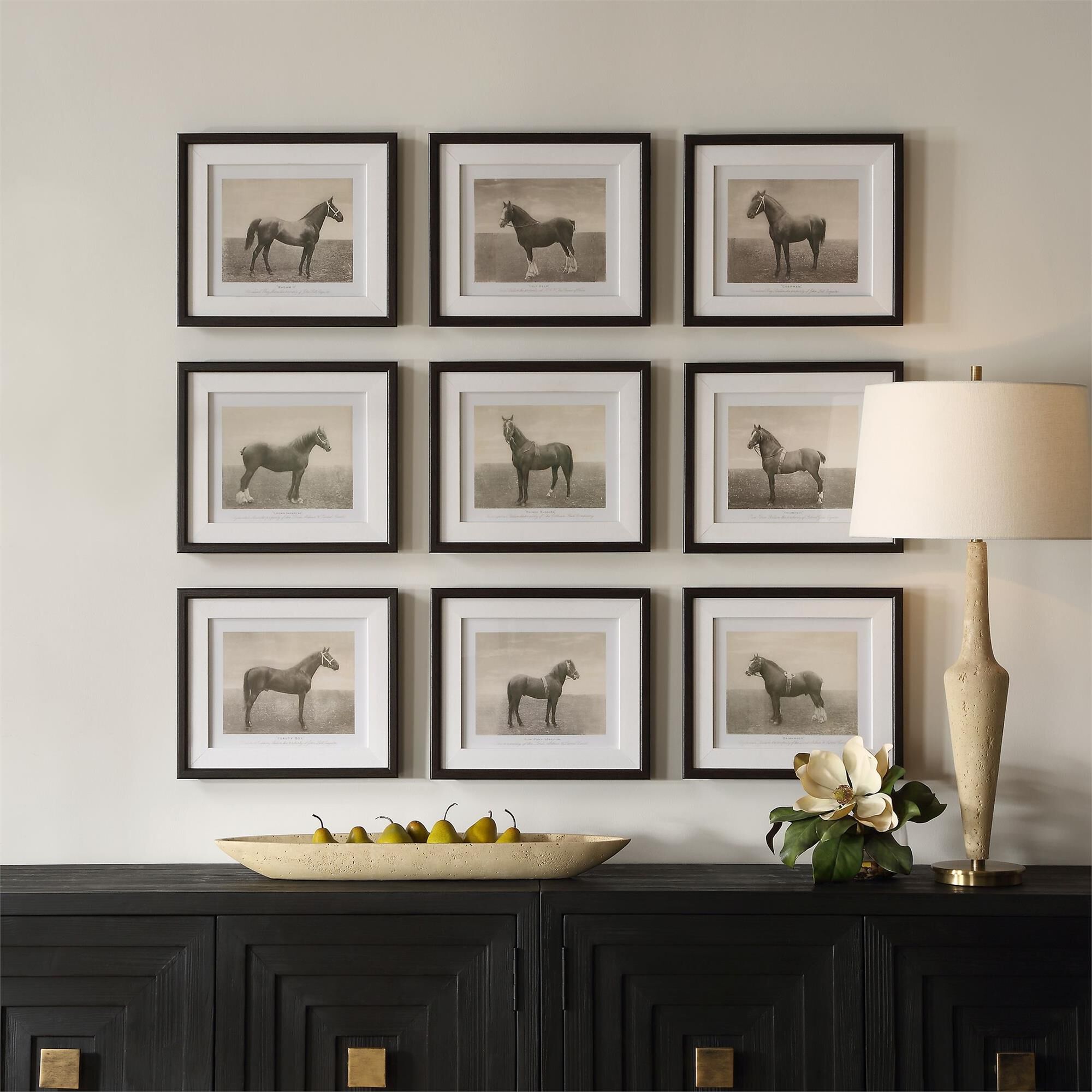 Grace Feyock Equine Dynasty 14 Inch Print by Uttermost