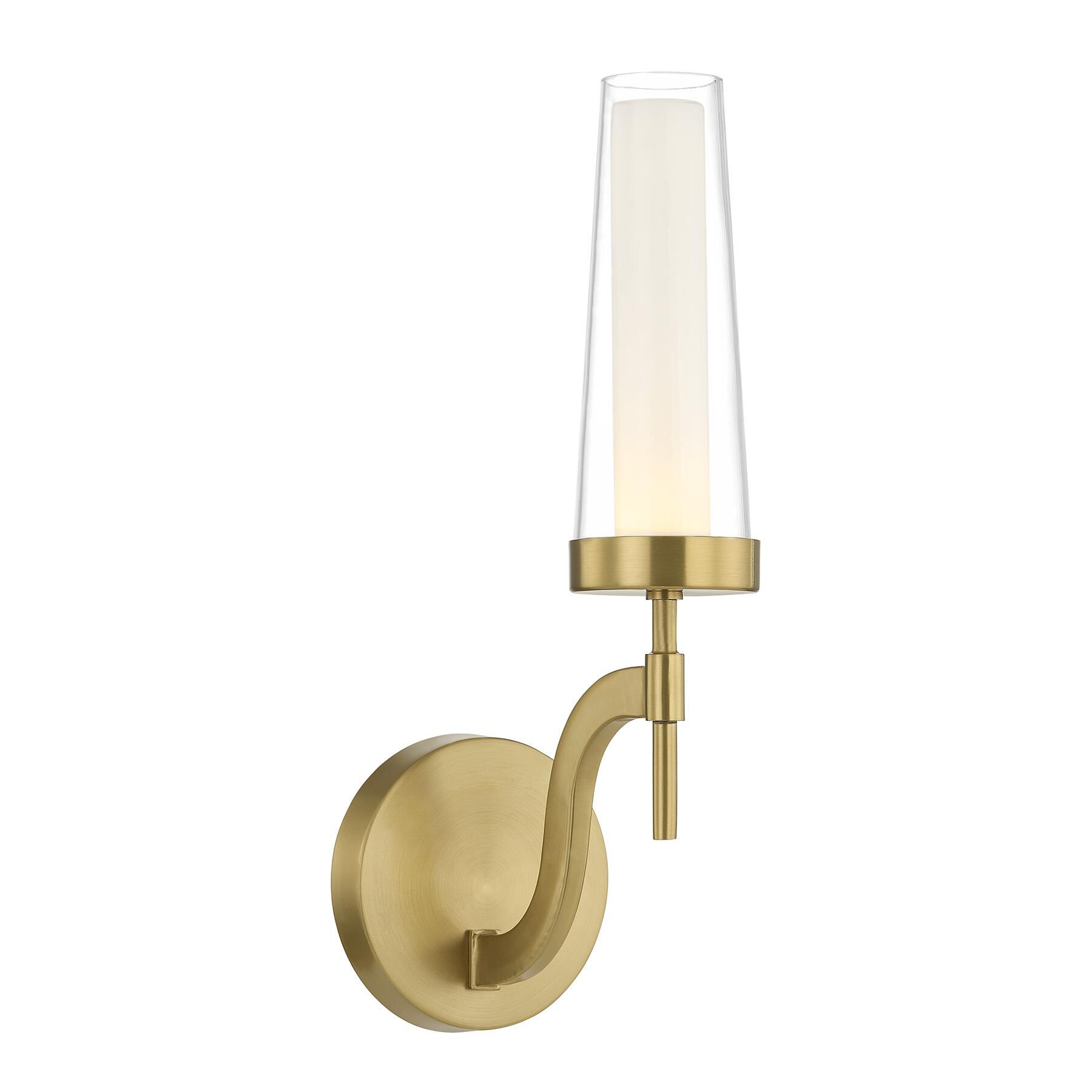Shown in Warm Brass finish
