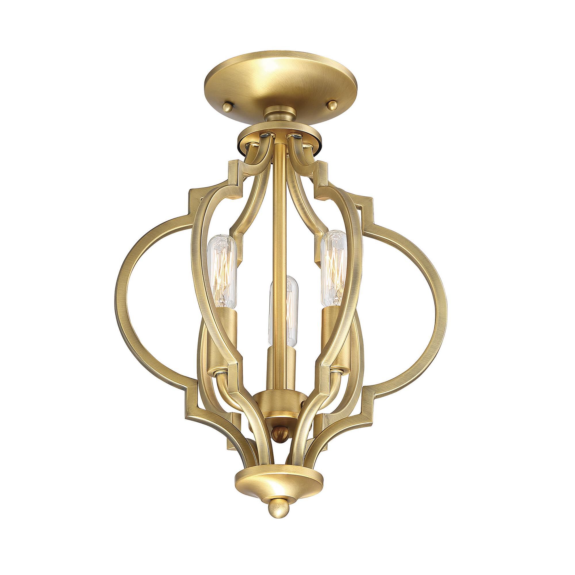 Shown in Natural Brass finish