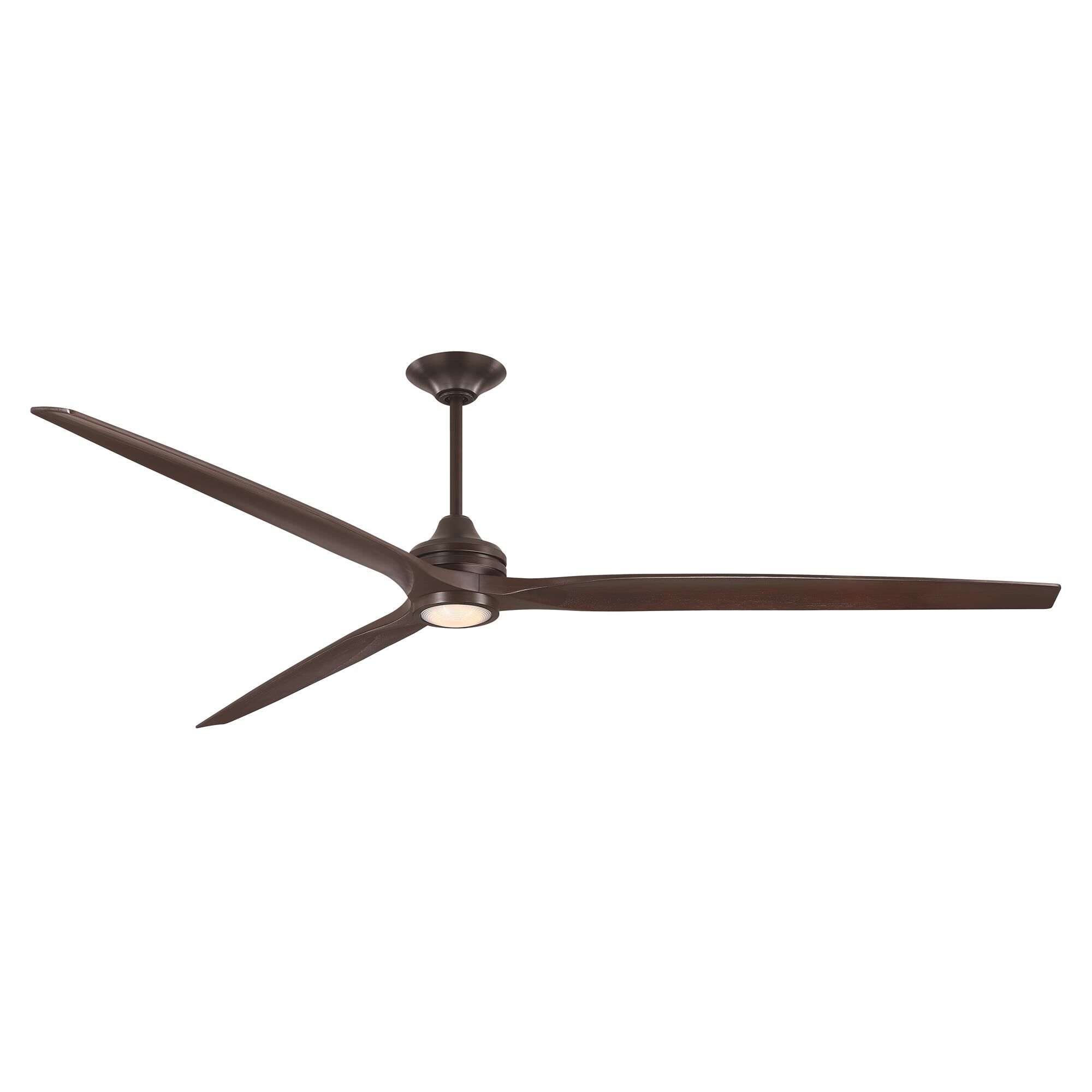 Spitfire 96 Inch Ceiling Fan with Light Kit,