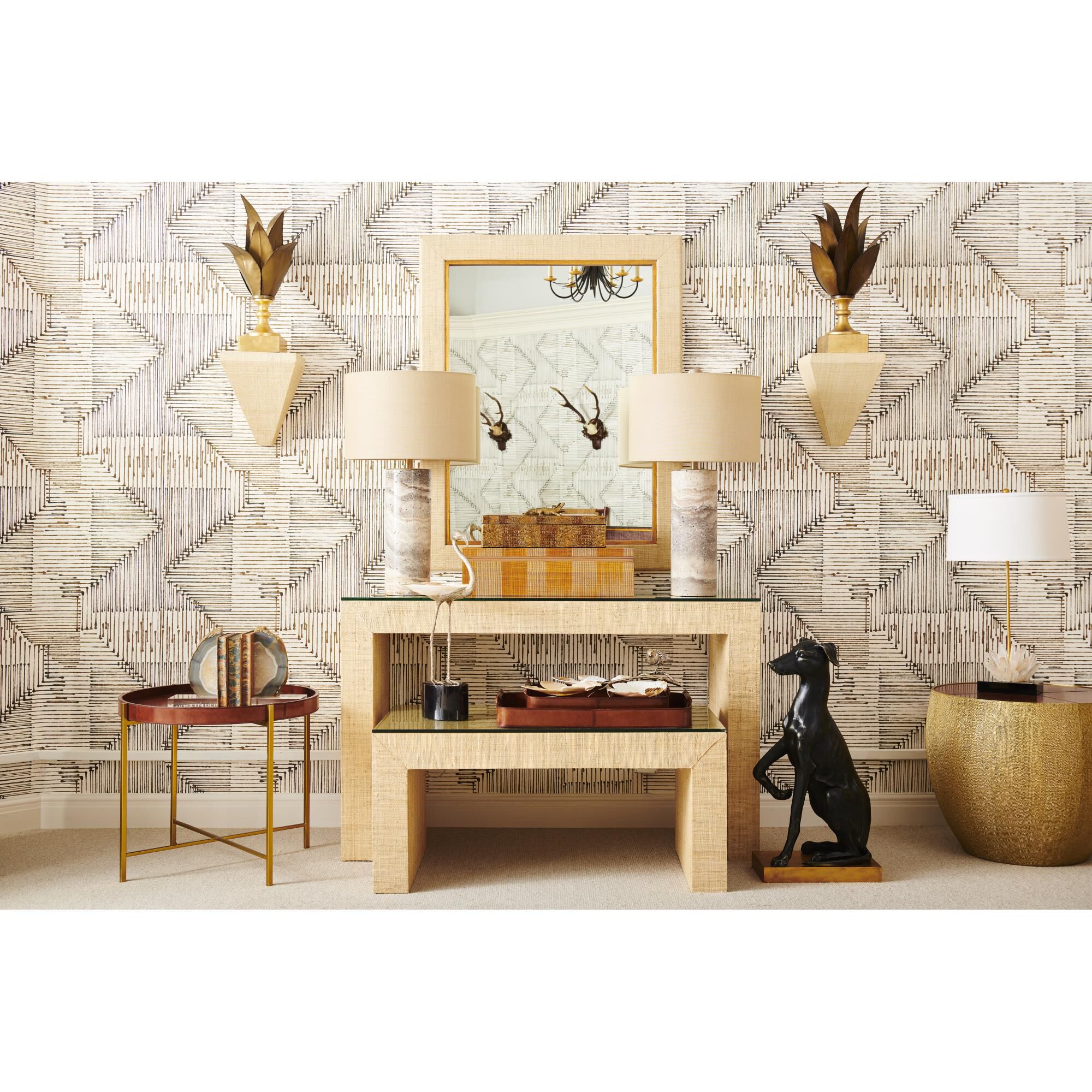 Shown in Cognac/Hammered Antique finish