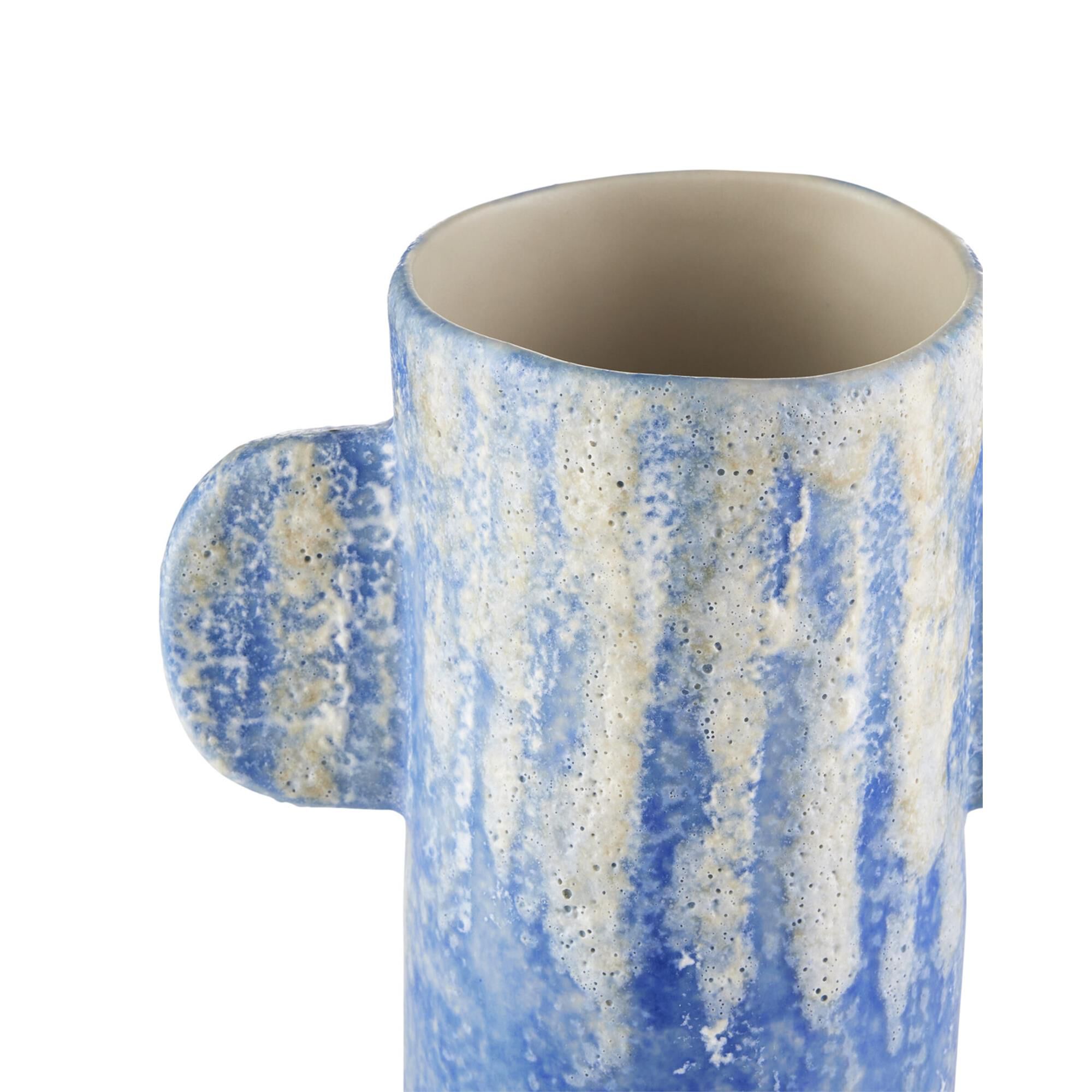 Paros Blue Vase Set of 4 Vase-Urn,