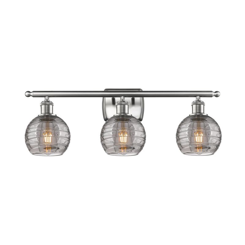 Bruno Marashlian Athens Deco Swirl 26 Inch Bath Vanity Light by Innovations Lighting