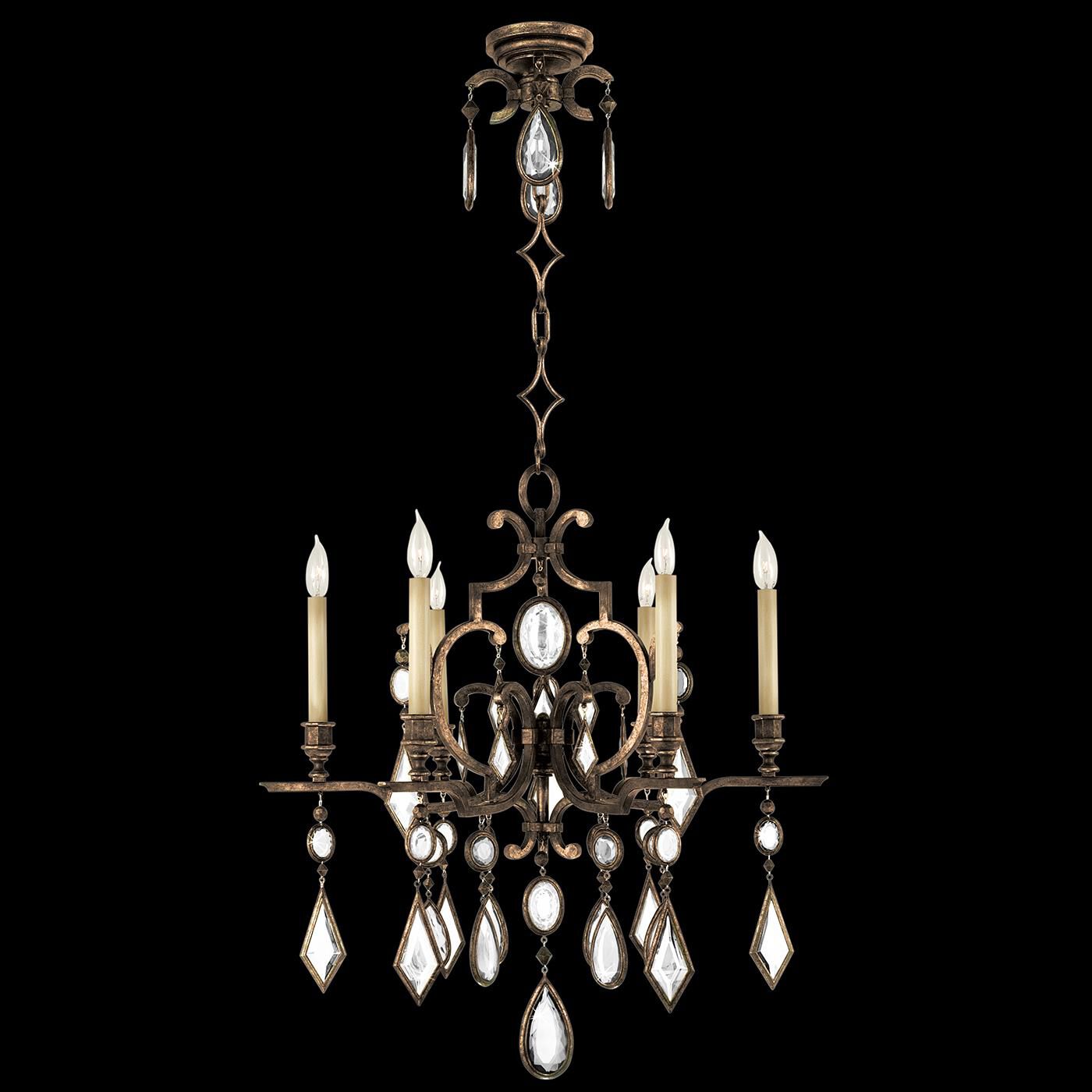 Encased Gems Chandelier by Fine Art Handcrafted Lighting