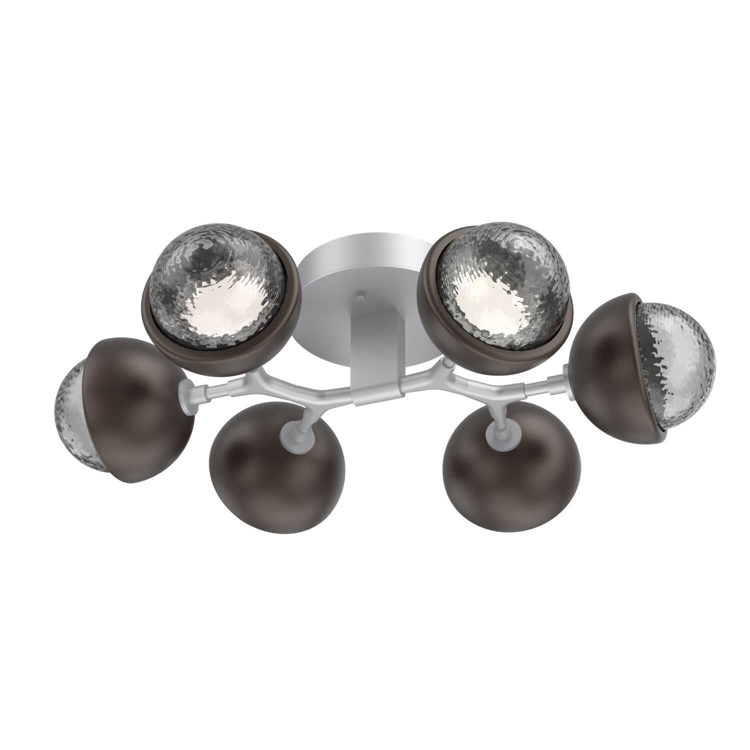 Levi Wilson Cabochon 27 Inch Flush Mount by Hammerton Studio