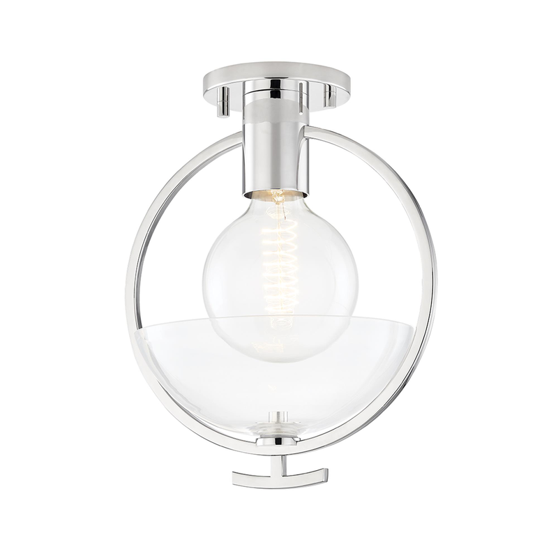 Ringo 10 Inch Semi Flush Mount by Mitzi