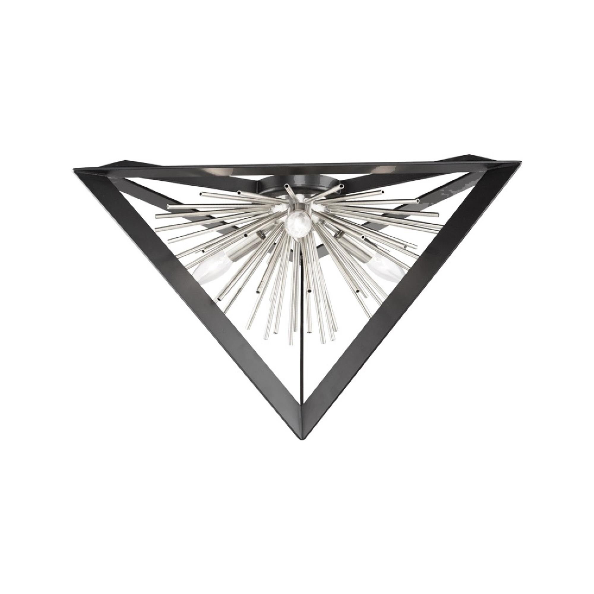 Sunburst 20 Inch 3 Light Flush Mount by Artcraft