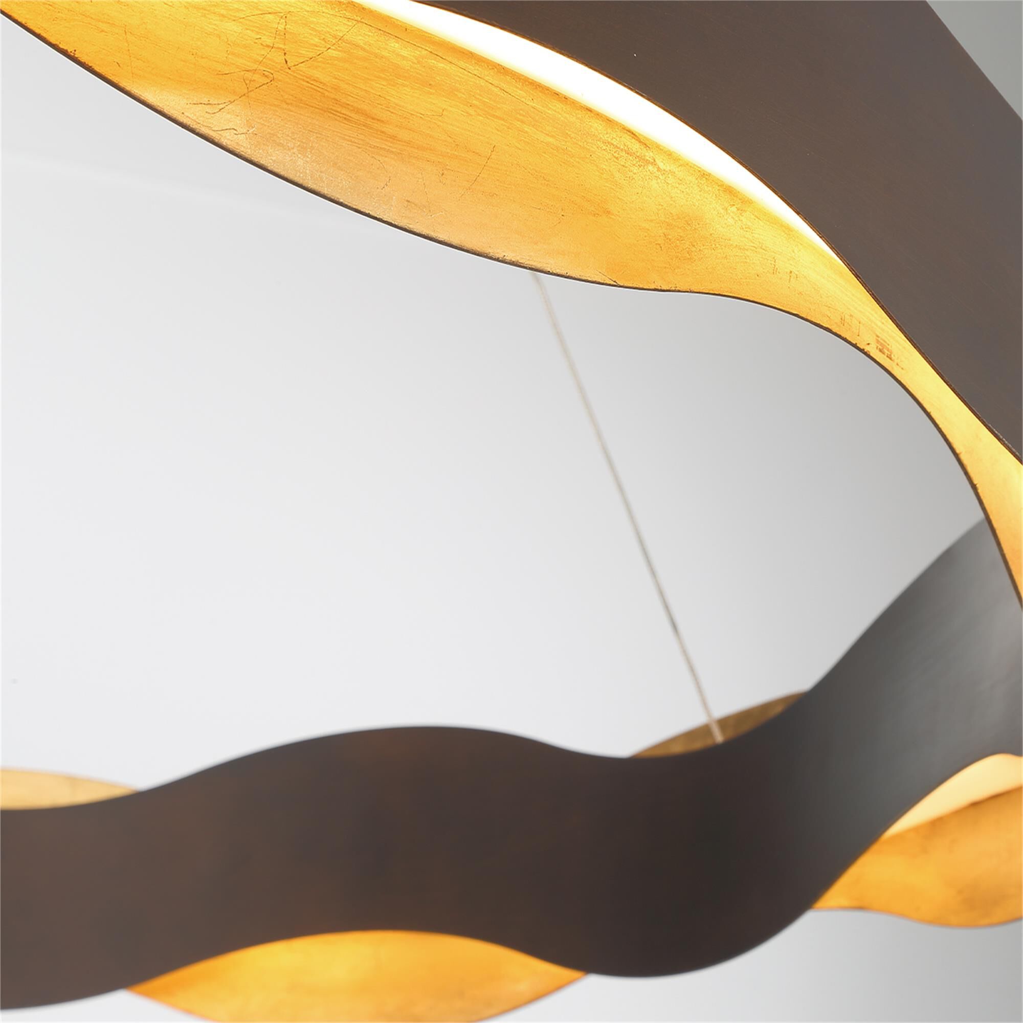 Shown in Bronze and Gold finish