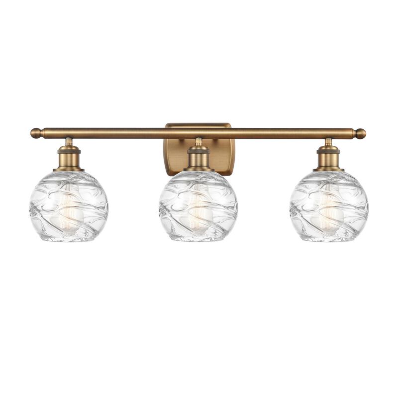 Bruno Marashlian Athens Deco Swirl 26 Inch Bath Vanity Light by Innovations Lighting
