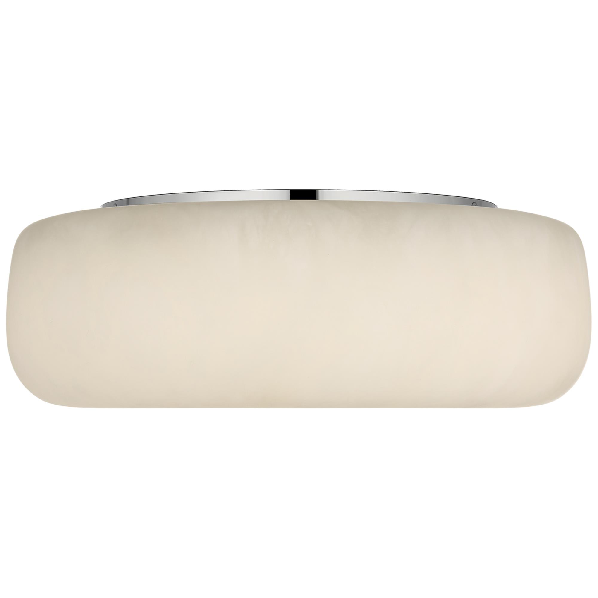 Shown in Alabaster and Polished Nickel finish