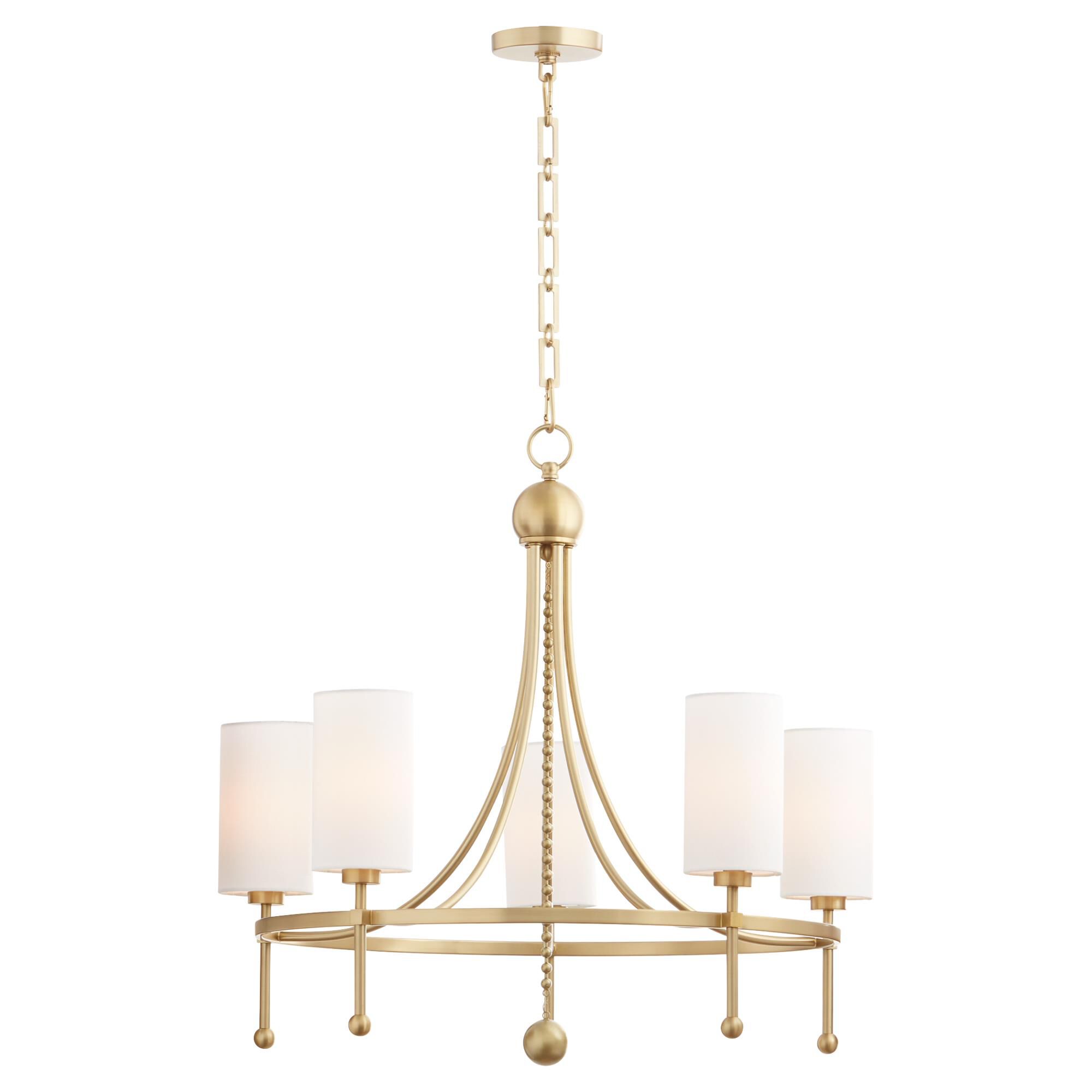 Lee Boulevard 28 Inch Chandelier by Quorum International