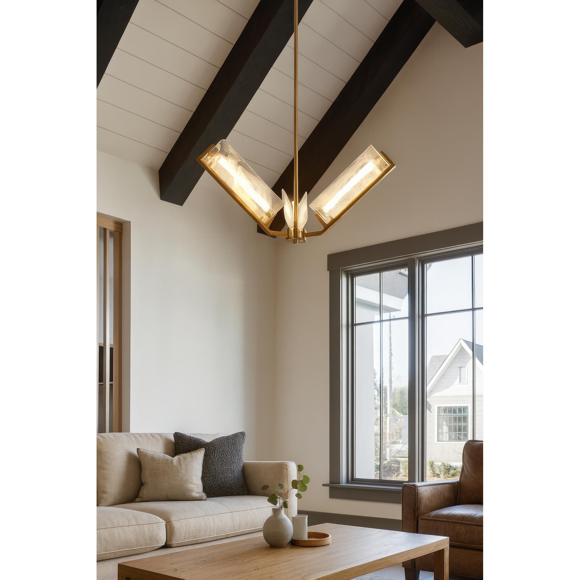 Ron Henderson Mingle 31 Inch Chandelier by Varaluz