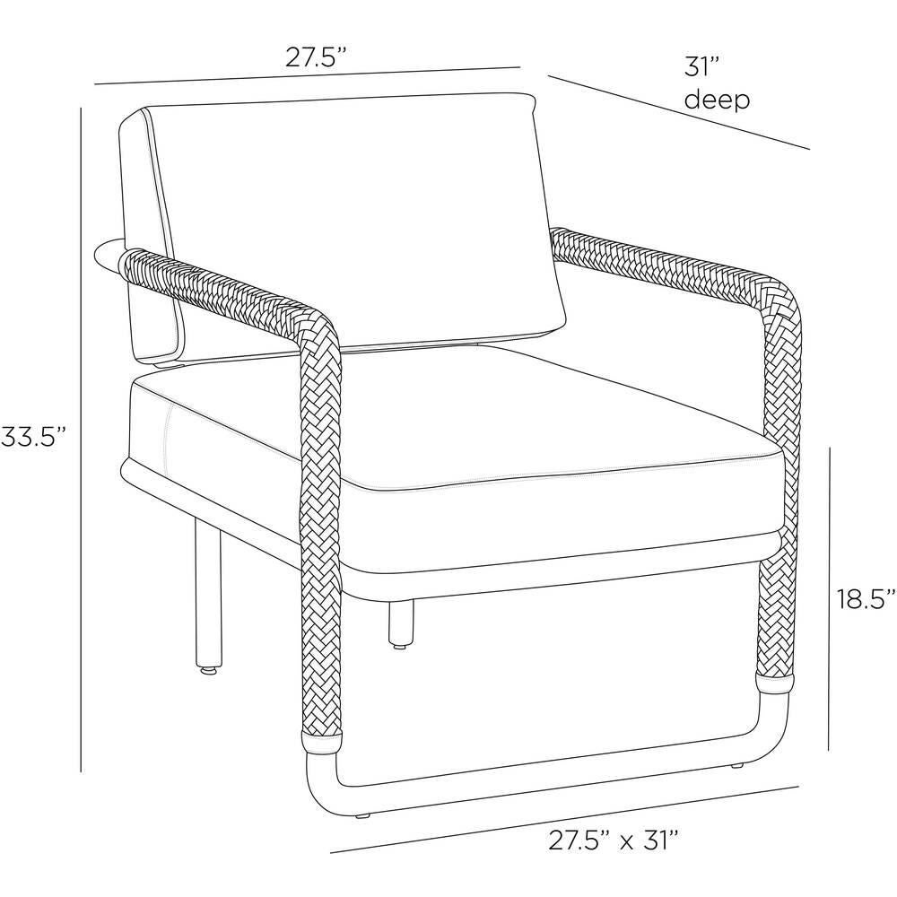 Durham 28 Inch Side Chair by Arteriors Home