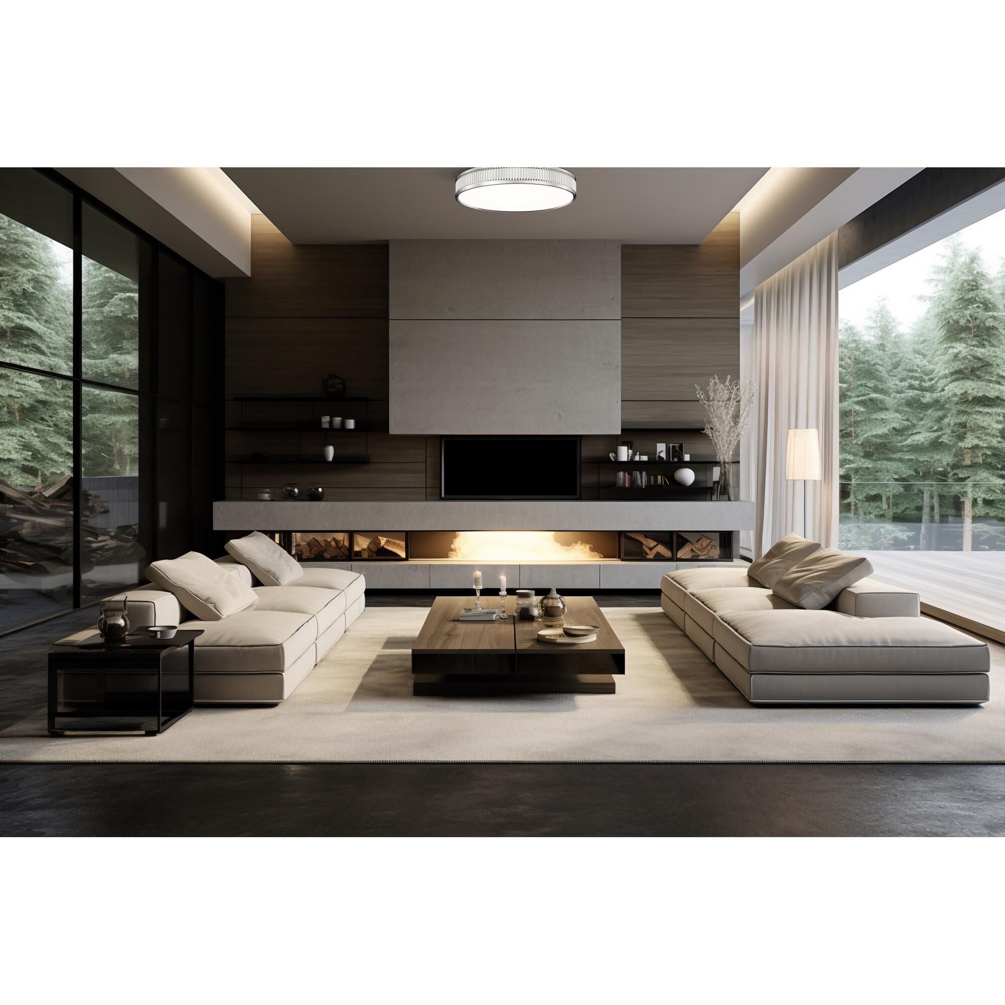 Stari 21 Inch Flush Mount by Z Lite