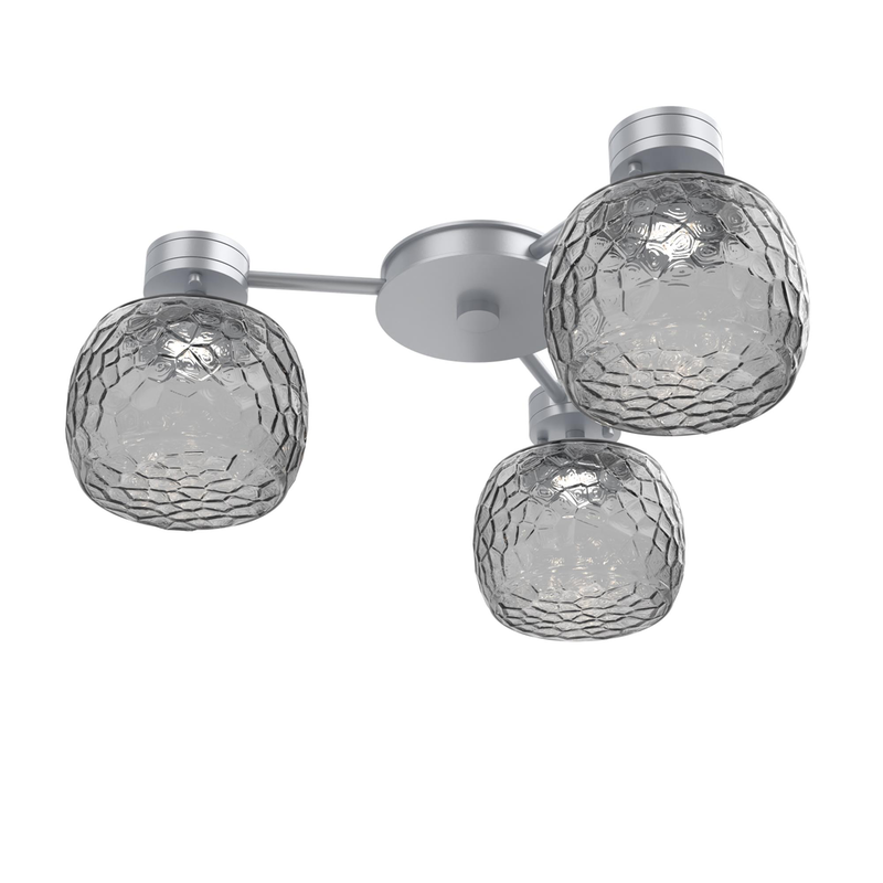 Levi Wilson Vessel 24 Inch Semi Flush Mount by Hammerton Studio