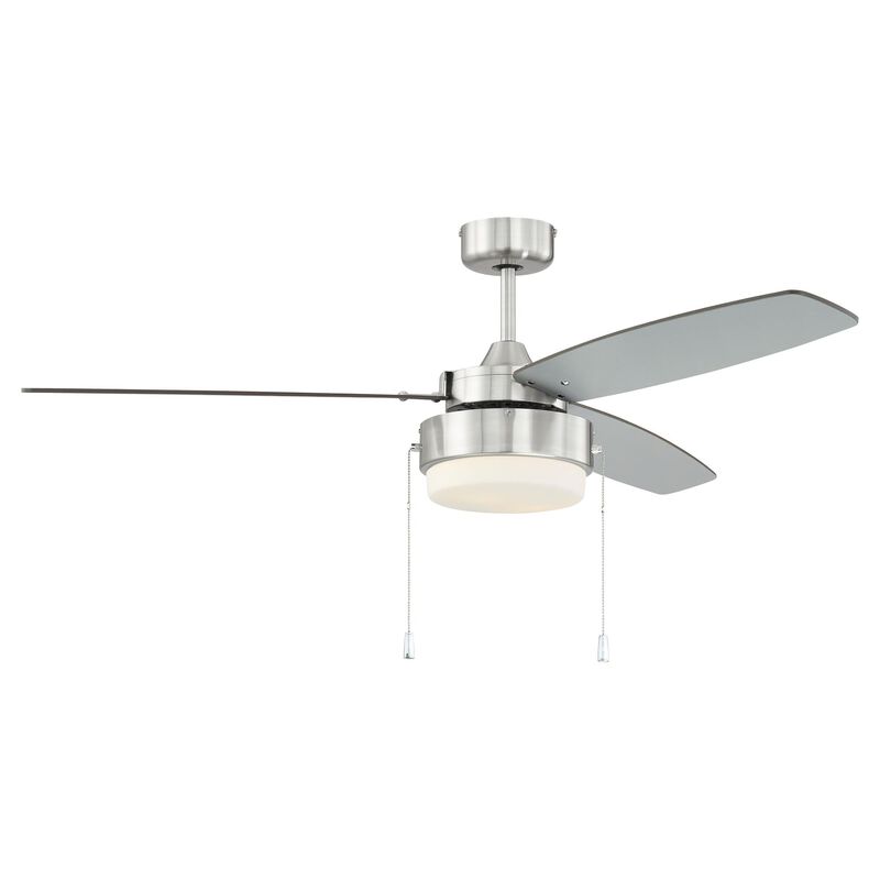 Intrepid 52 Inch Ceiling Fan with Light Kit by Craftmade