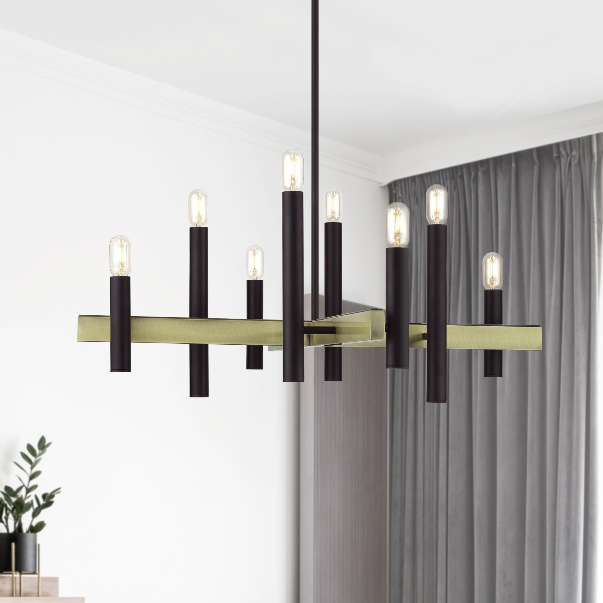 Helsinki 38 Inch Chandelier by Livex Lighting